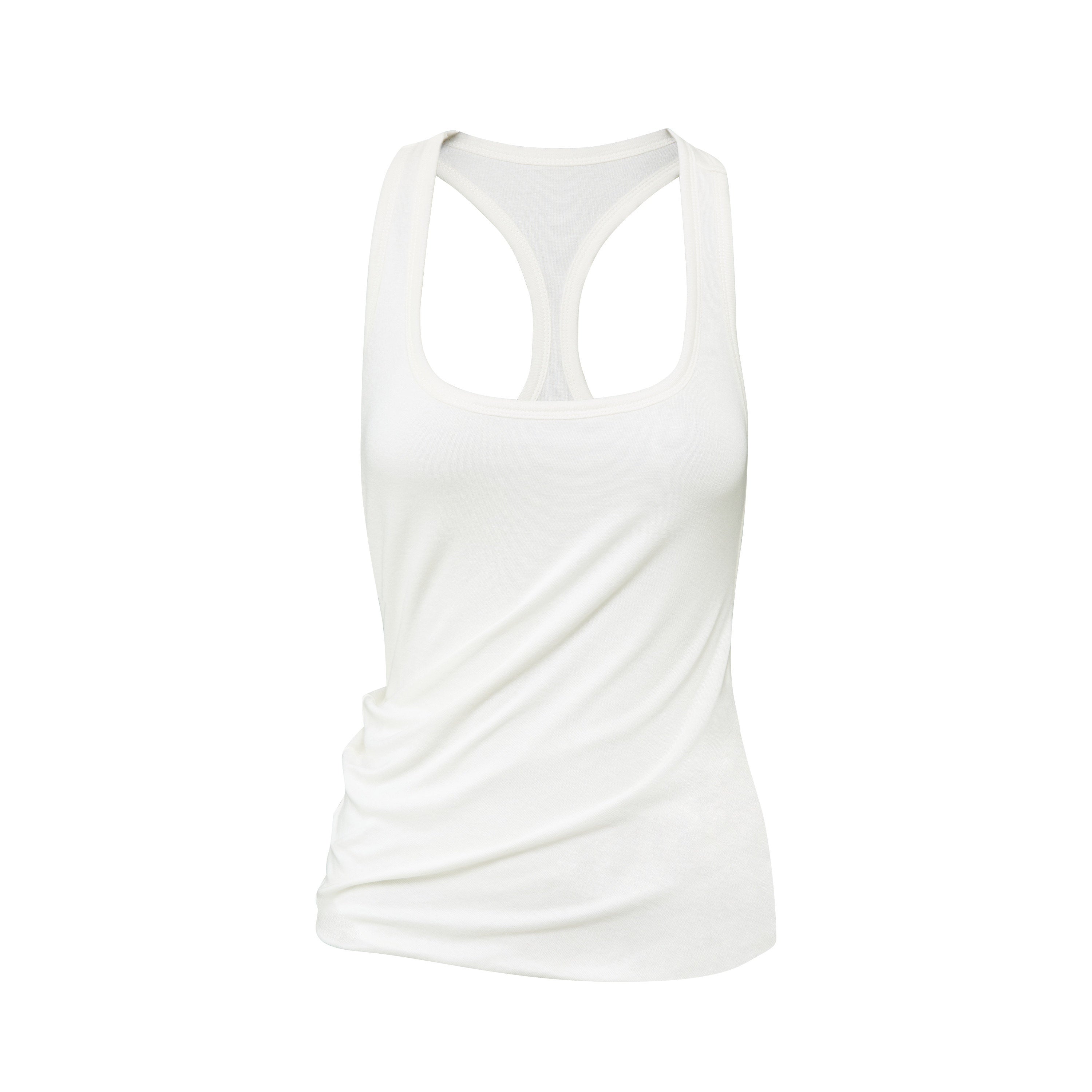 RUN_TO_THE_FUTURE_Asymmetric_Ruched_U_Neck_Racerback_Women&