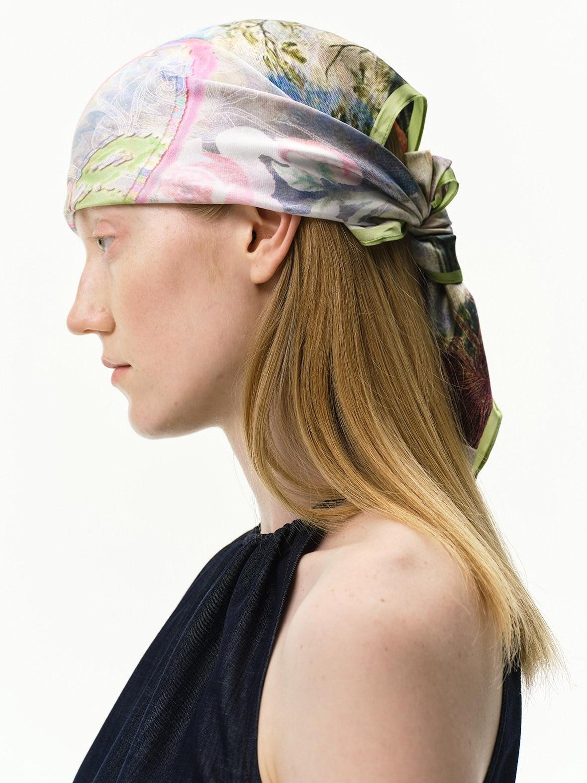RUN TO THE FUTURE Botanical Floral Print Rectangular Women&