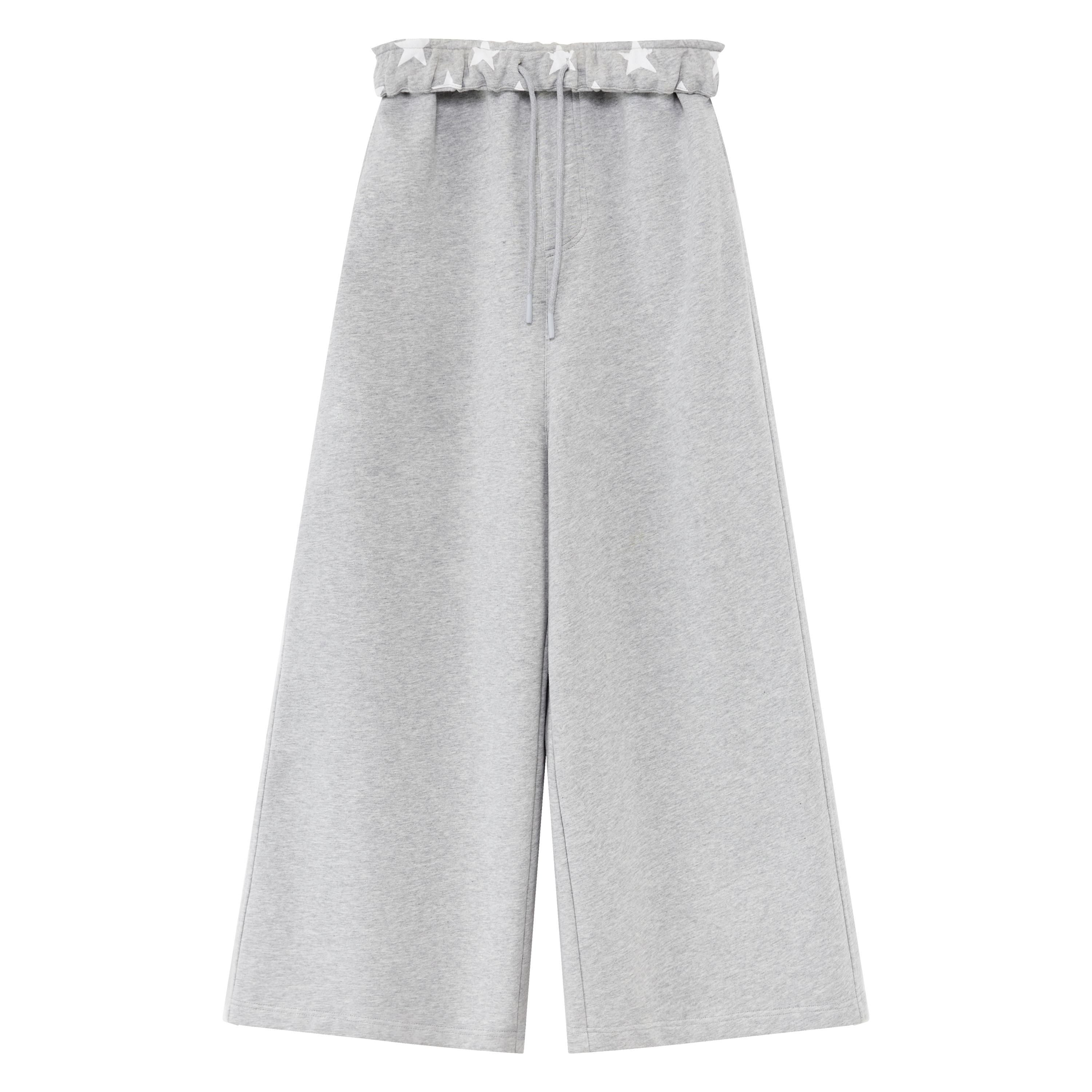 RUN_TO_THE_FUTURE_Breathable_Cotton_Relaxed_Minimal_Patchwork_Unisex_Sporty_Printed_Wide-Leg_Pants_MISSTT