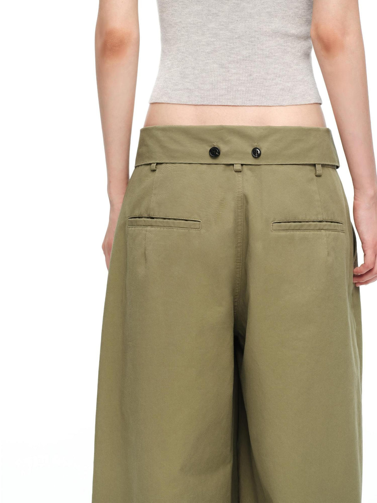 RUN TO THE FUTURE Cross Fold Cotton Women&