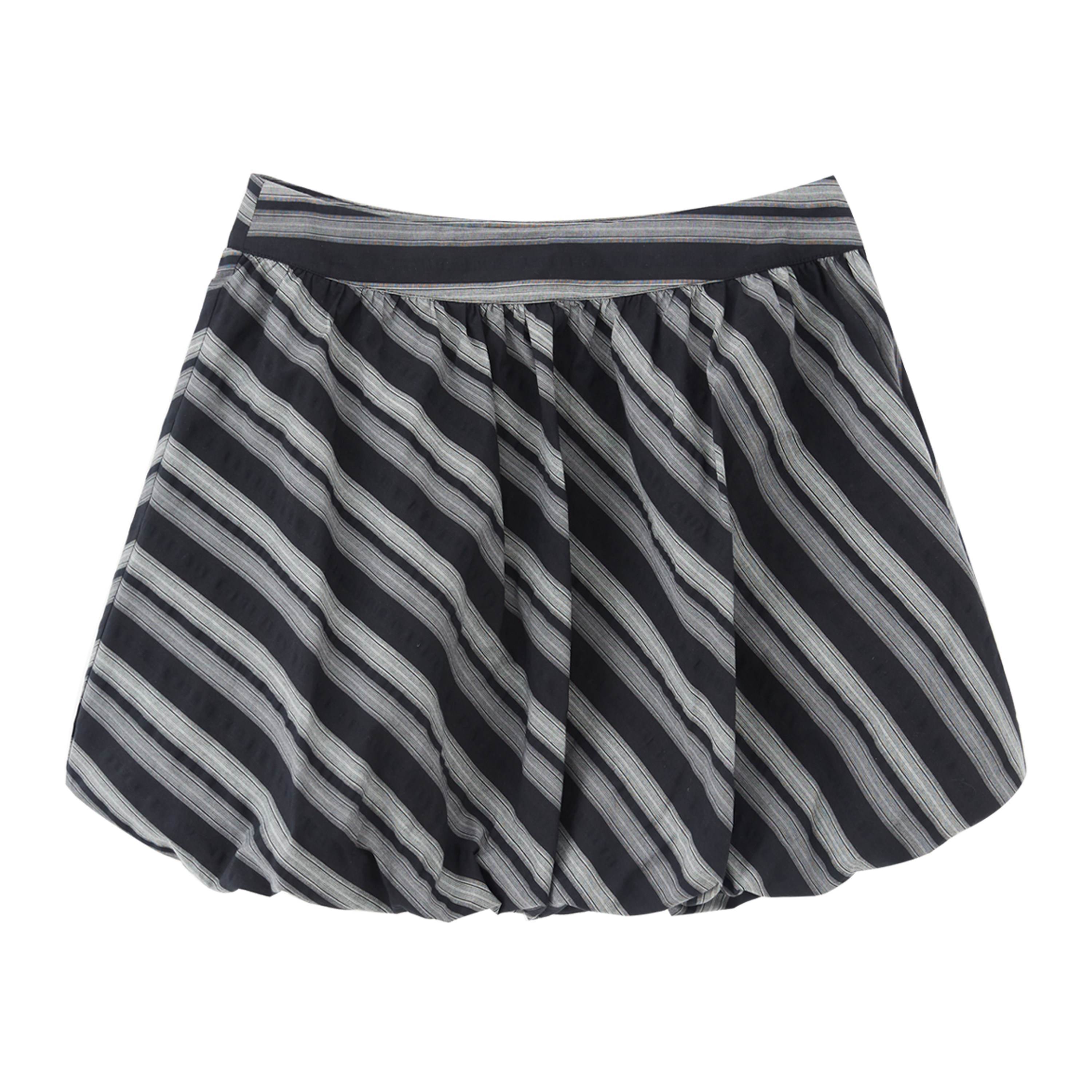 RUN_TO_THE_FUTURE_Girlish_Low_Rise_Bubble_Hem_A_Line_Relaxed_Cotton_Printed_Casual_Mini_Skirts_MISSTT