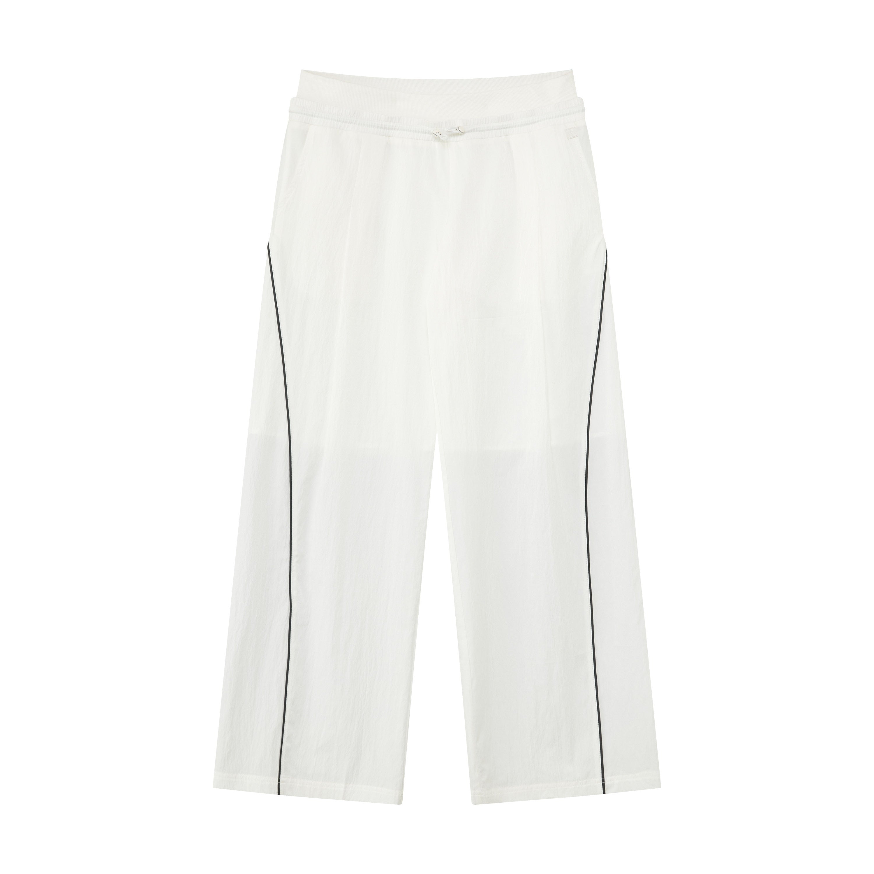 RUN_TO_THE_FUTURE_Pinstripe_Double_Waistband_Elastic_Mid_Rise_Women&