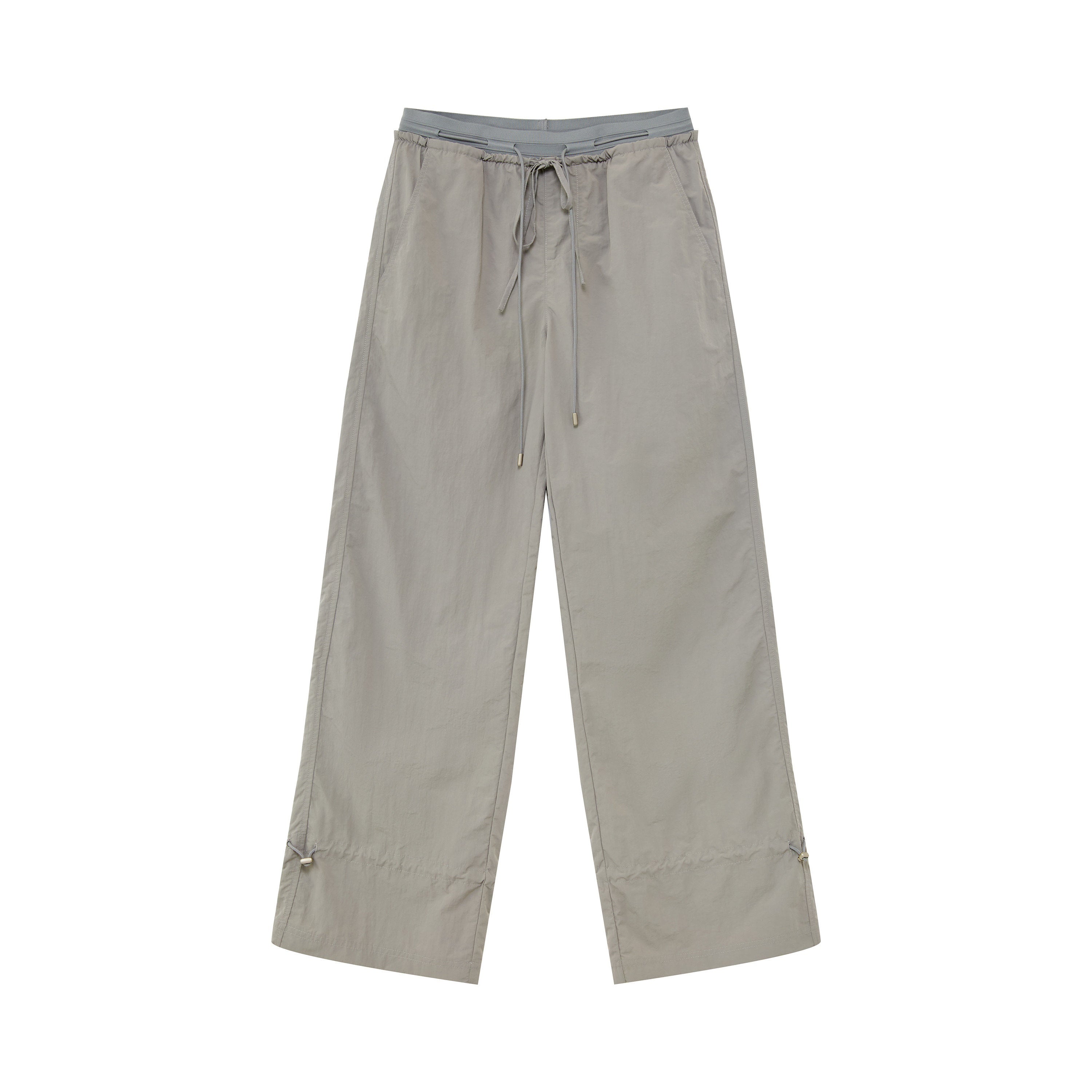 RUN_TO_THE_FUTURE_Silver_Gray_Quick_Dry_Cargo_Drawstring_Women&