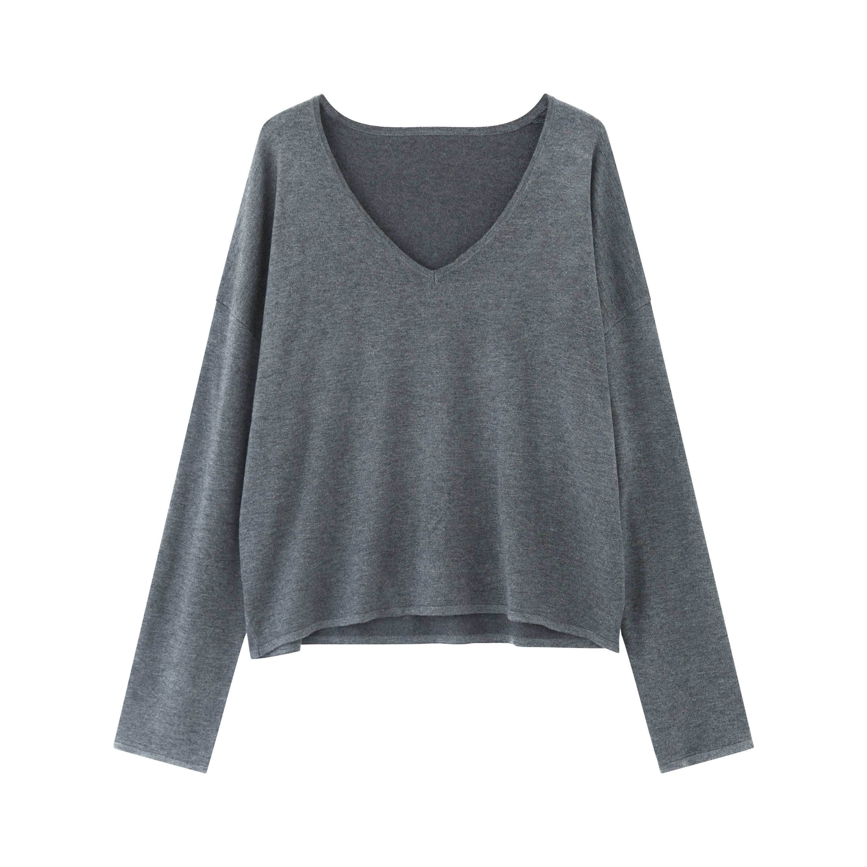 RUN_TO_THE_FUTURE_V-neck_Relaxed_Knit_Women&