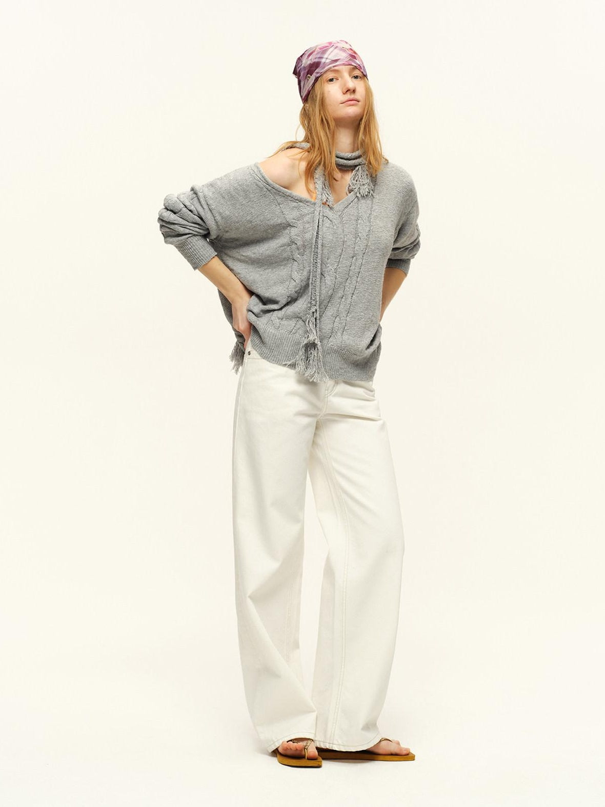 RUN TO THE FUTURE Washed Cotton Casual Natural Waist Unisex White Button Fly Straight Jeans