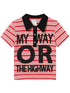 Rebel Stripe Polo My Way Or The Highway