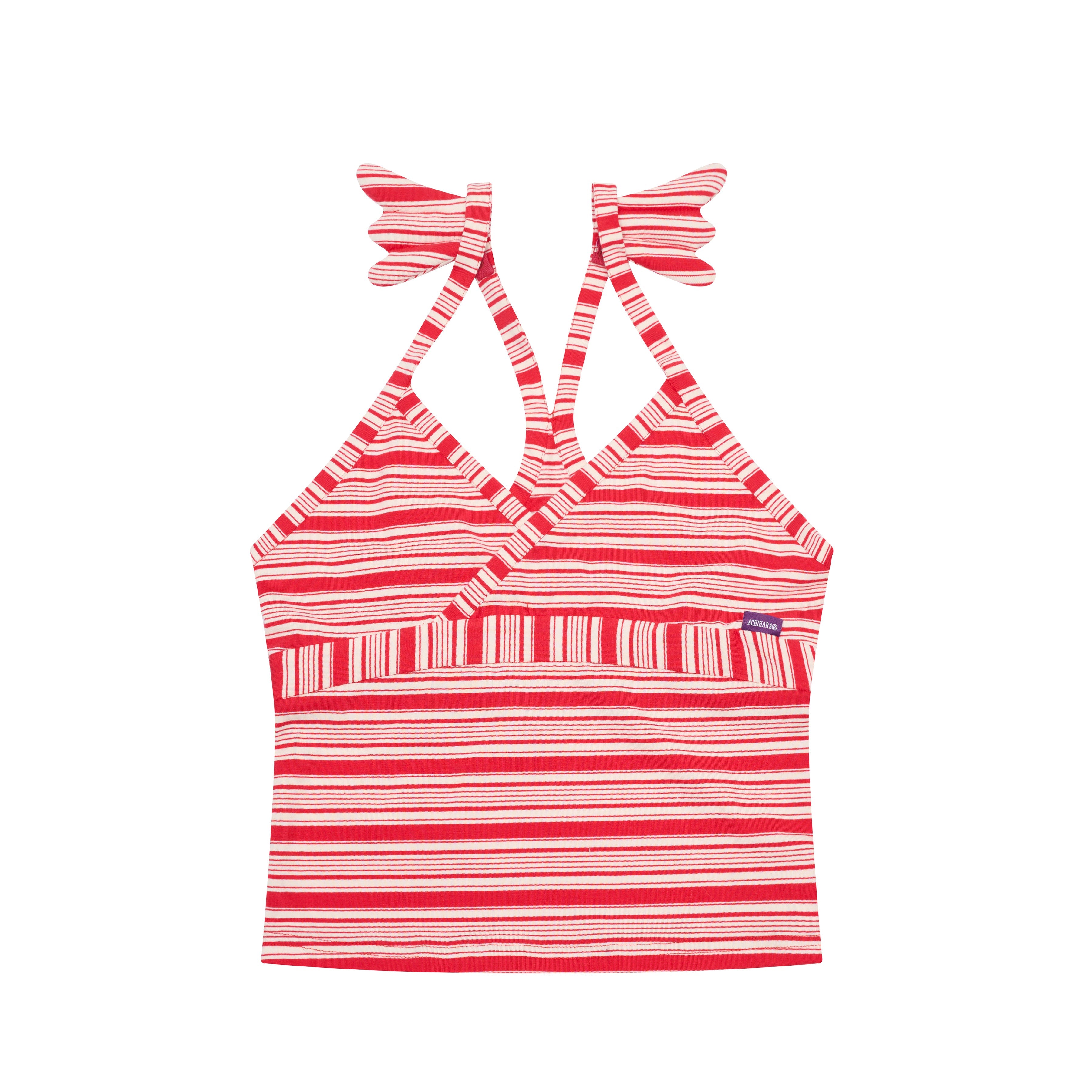 Achihara Stripey Watermelon Breeze Sleeveless Top