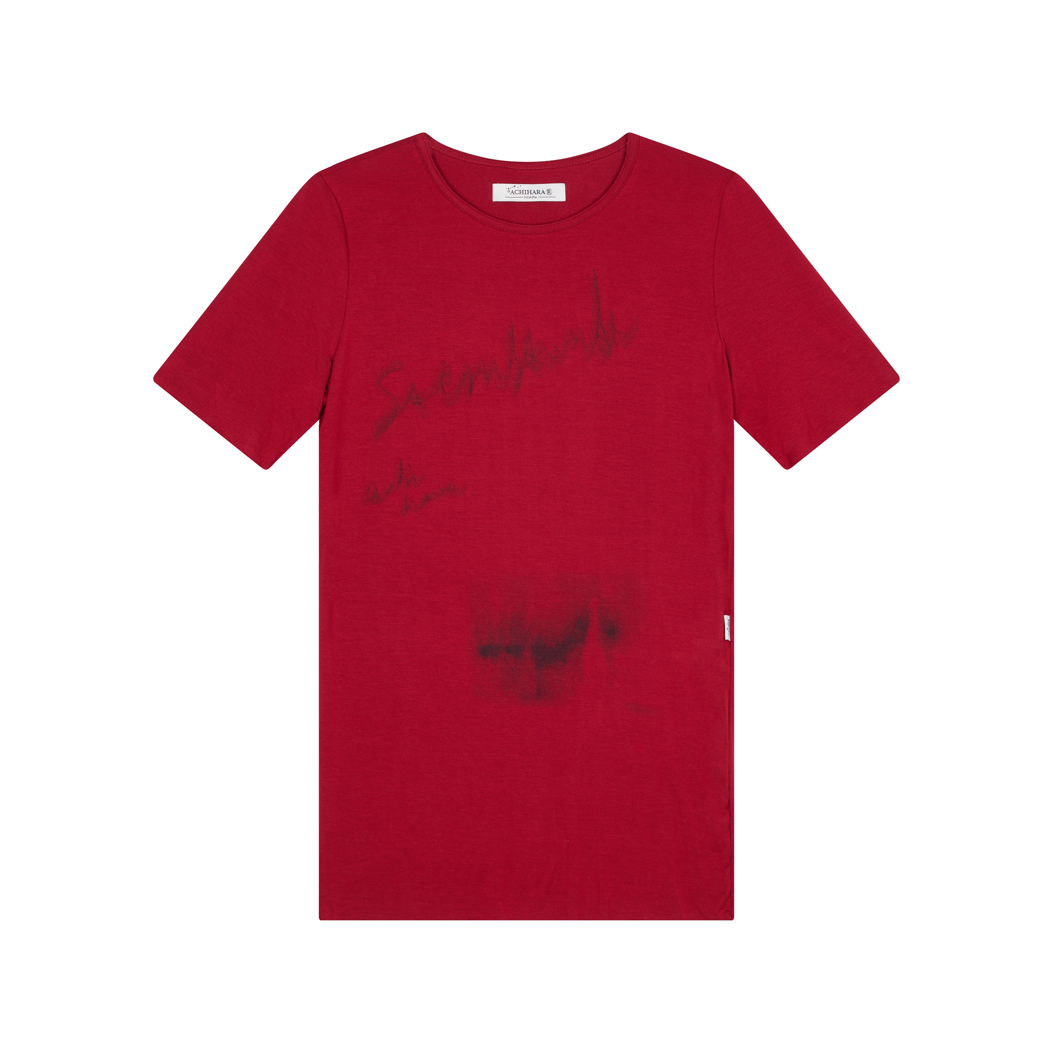 Achihara Jelly T Shirt 2025 Summer Slim Fit Women Top With Aurora Print