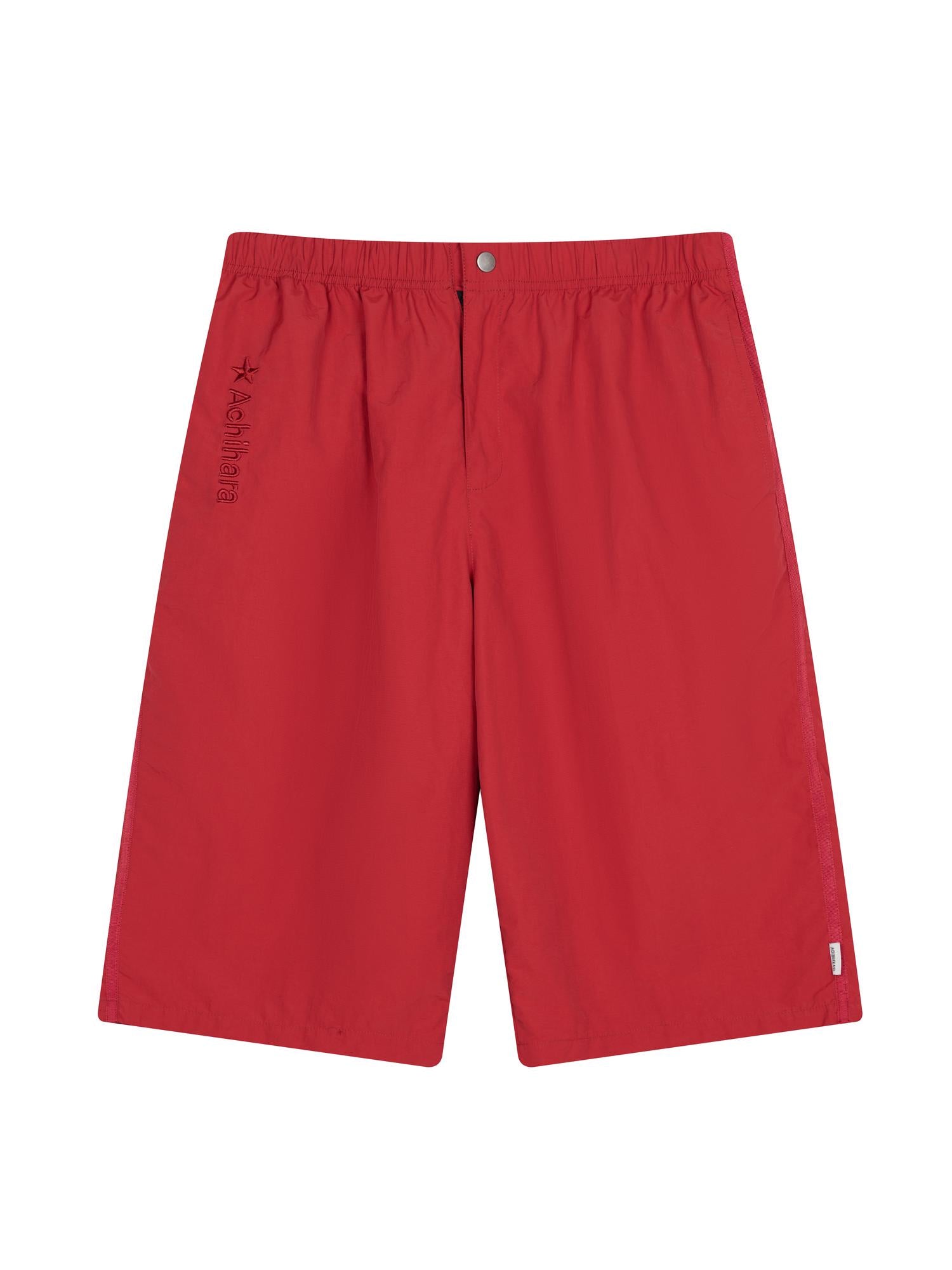 Achihara Bubble Waffle Nylon Culottes