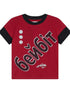 Gemini Cotton Tee With Kazakh Print