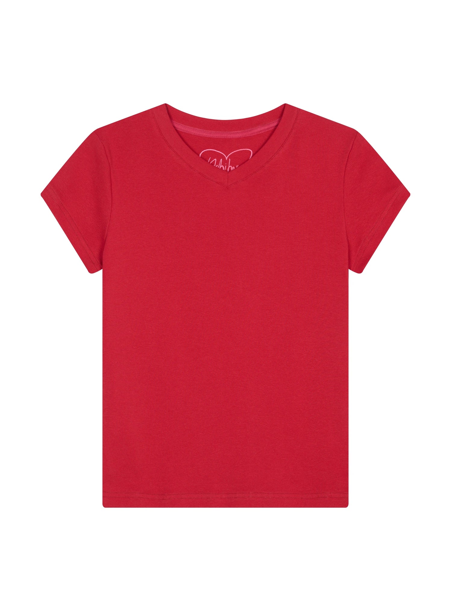 Jelly V-Neck Stretch Tee