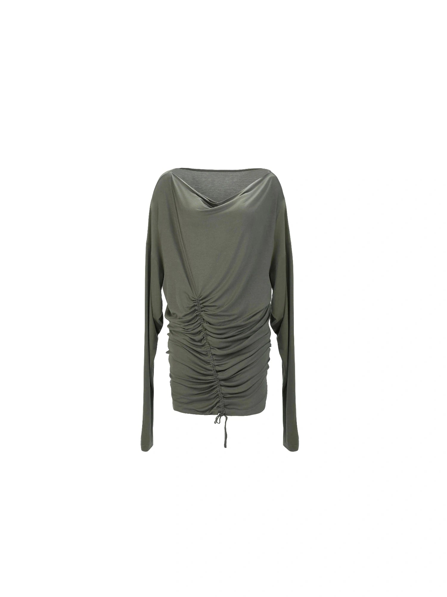 Relaxed Batwing Sleeve Multi-Way Off Shoulder T-Shirt