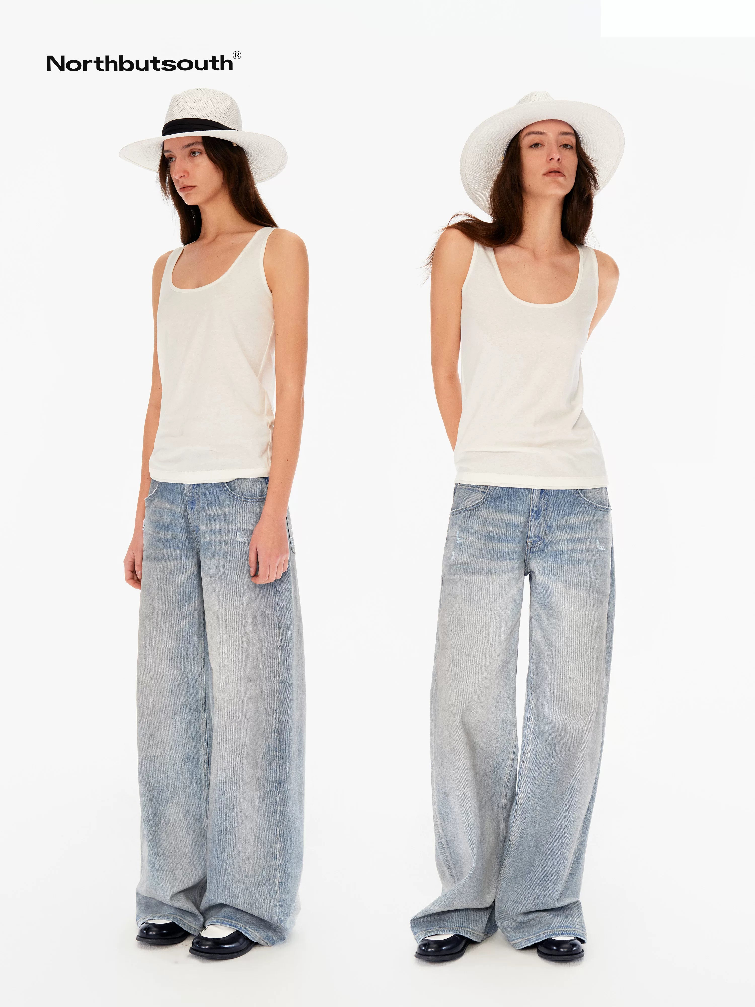 Relaxed U Neck H Silhouette Women&