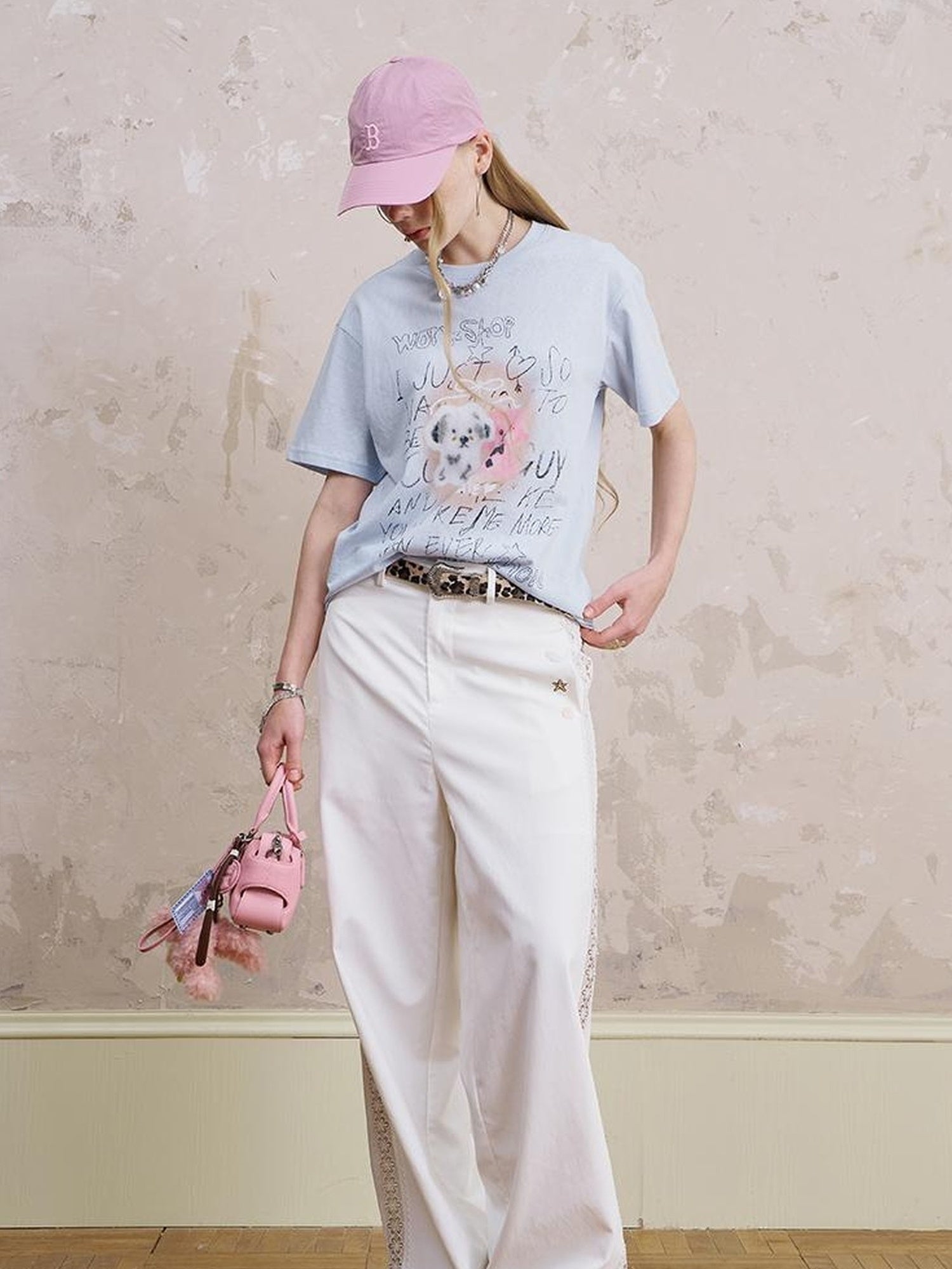 DIDDI MODA Retro Puppy Tee Cat Play Shirt