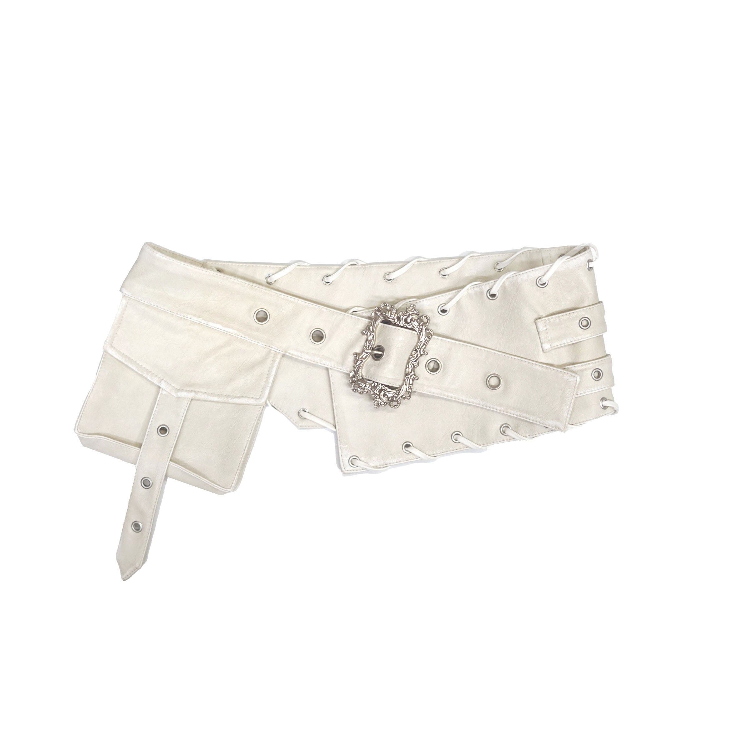 Update c Sea Witch Poetry Corset Belt with Vintage Buckle
