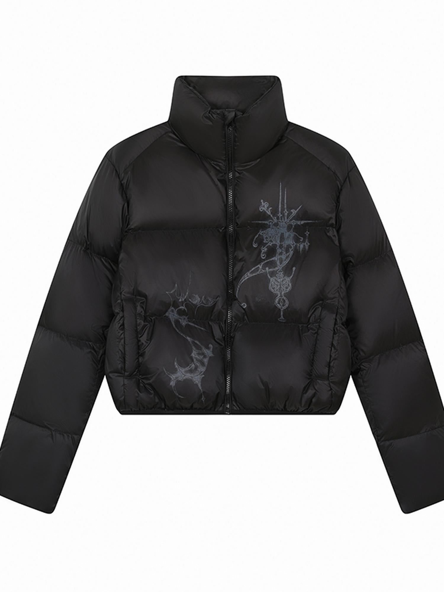 Achihara Alchemy Inspired Quilted Nylon Jacket