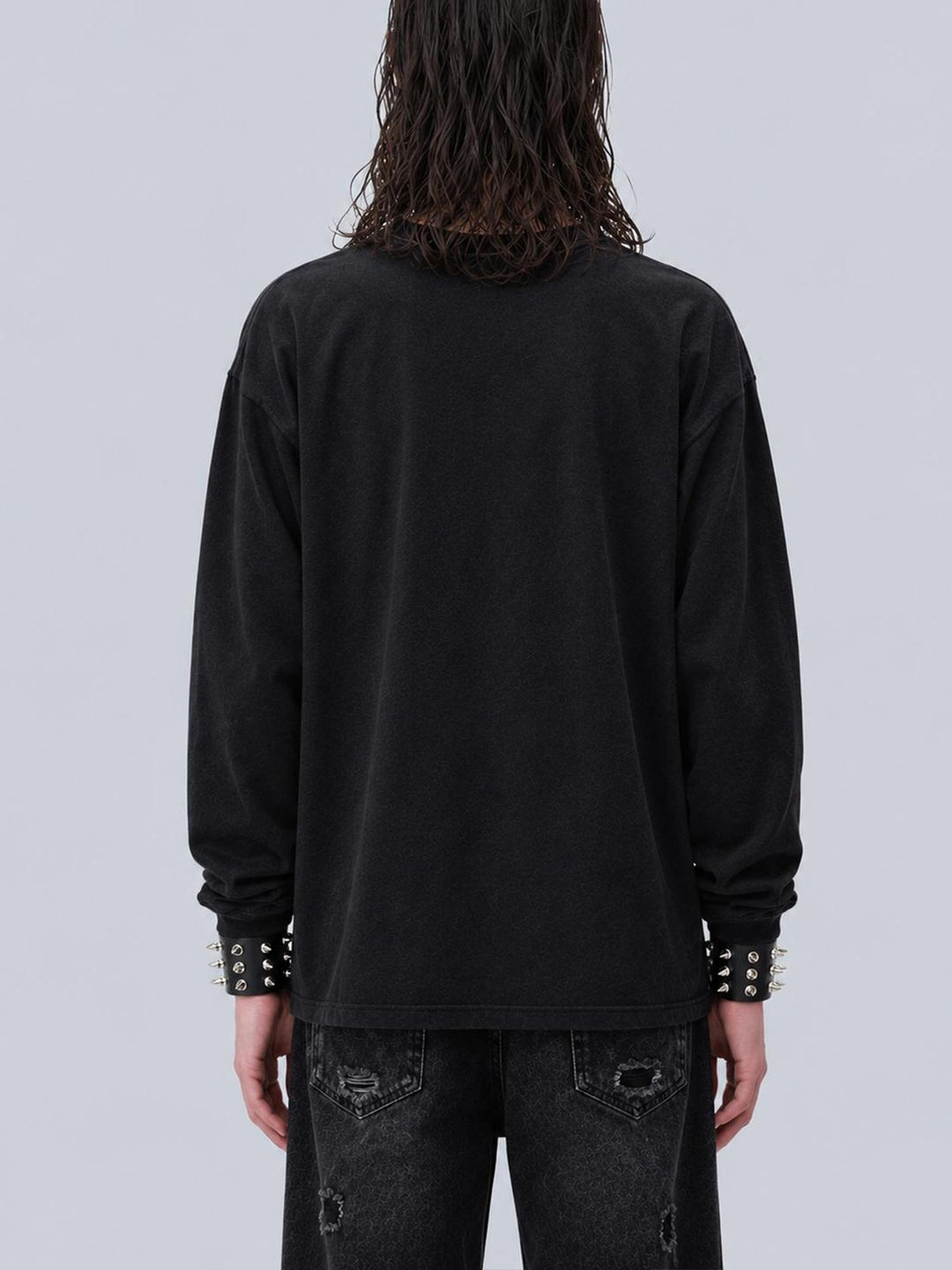 Rs by RebelSeed Gothic Punk Skull Demon Heat Transfer Print Women&