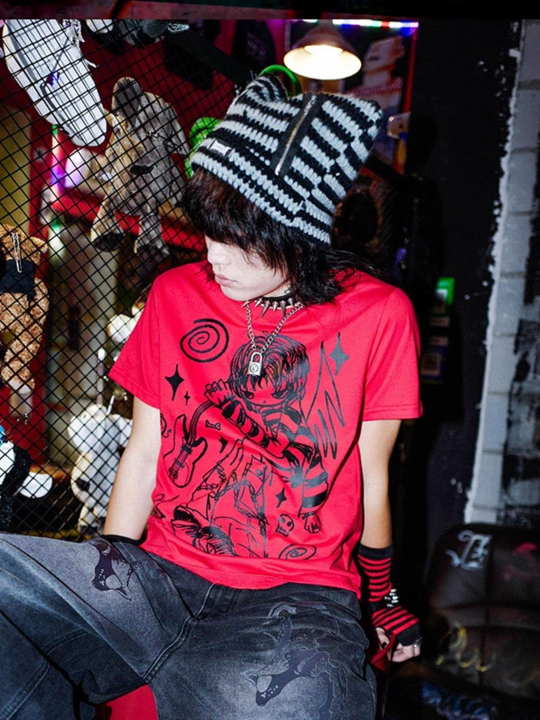 Rs by RebelSeed Punk Animal Heat Transfer Women&