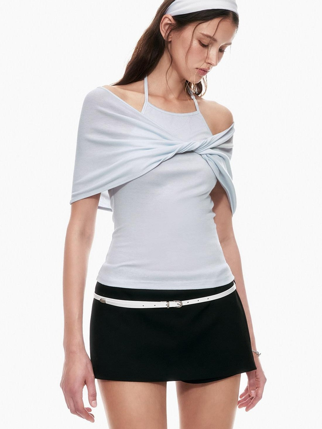 STRIKE A POSE Black A Line Low Waist Slim Fit Sporty Women&