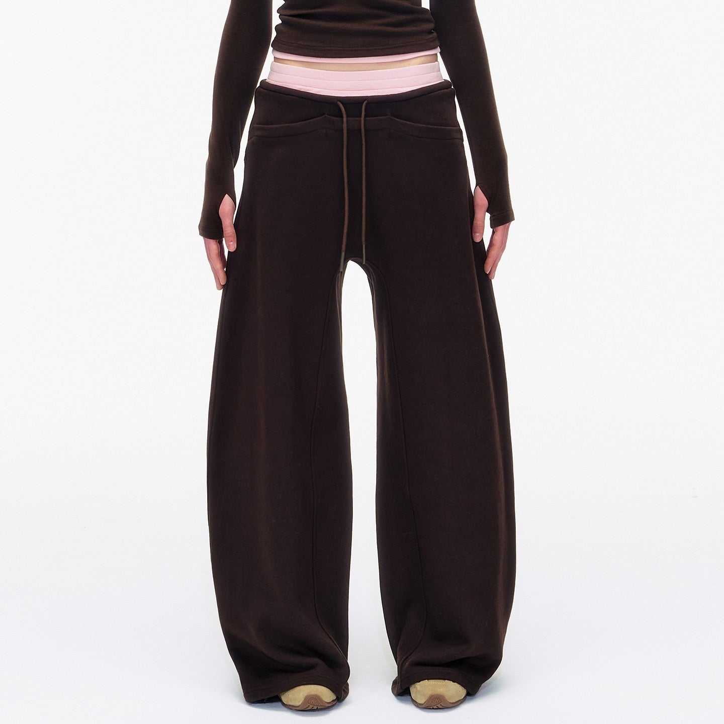 STRIKE_A_POSE_Slim_Stretch_Polo_Long_Sleeve_Women&