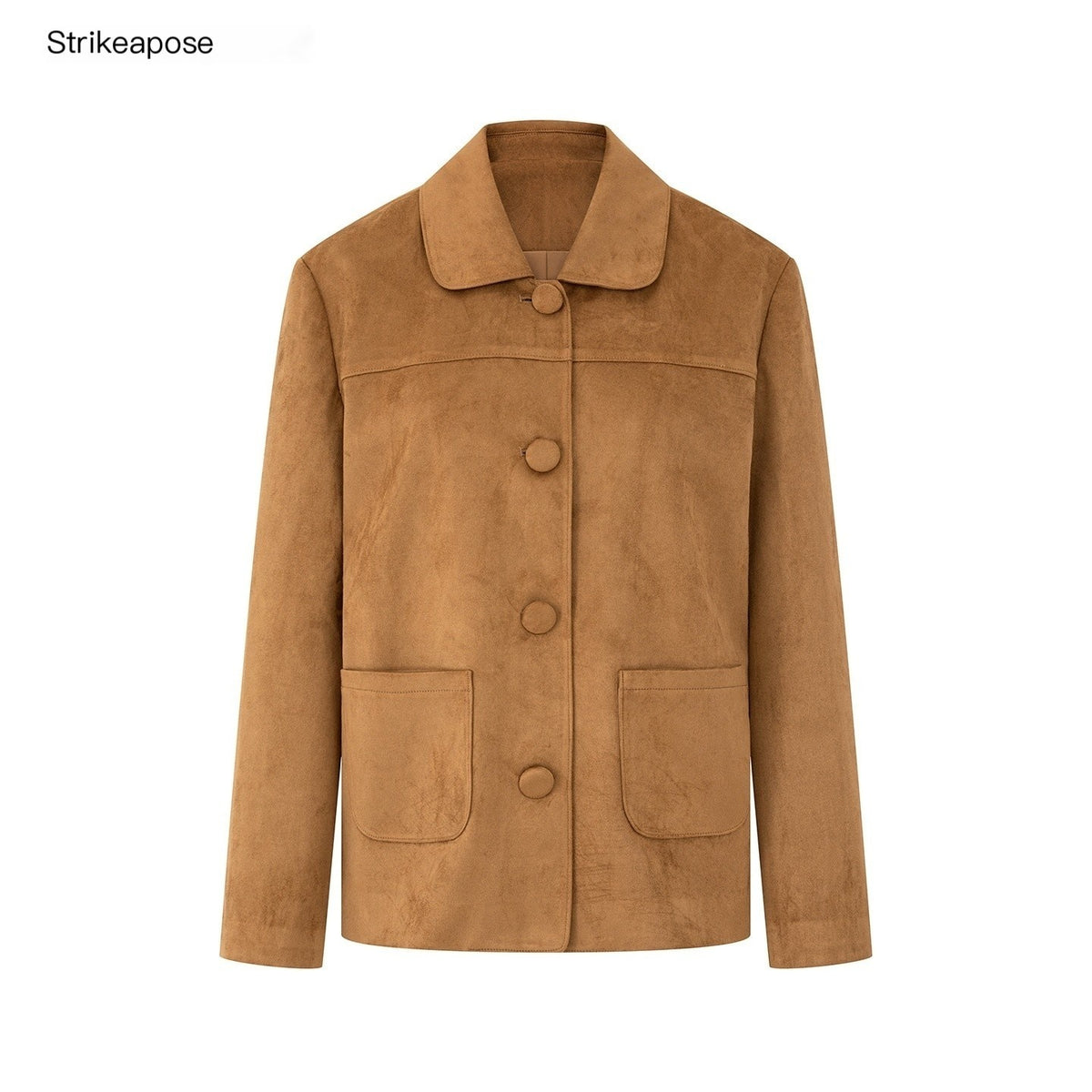 STRIKE_A_POSE_Yellow_Brown_Retro_3d_Pockets_Slim_Fit_Women&