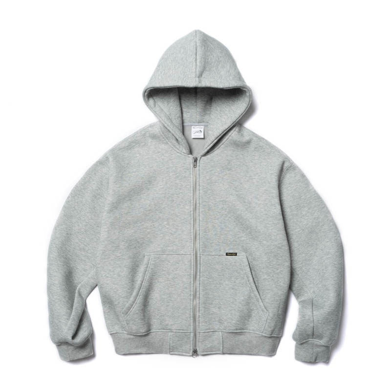 SUPERTOFU_Thermal_480G_Space_Cotton_Zip_Short_Loose_Fit_Casual_Unisex_Youth_Hoodies_MISSTT