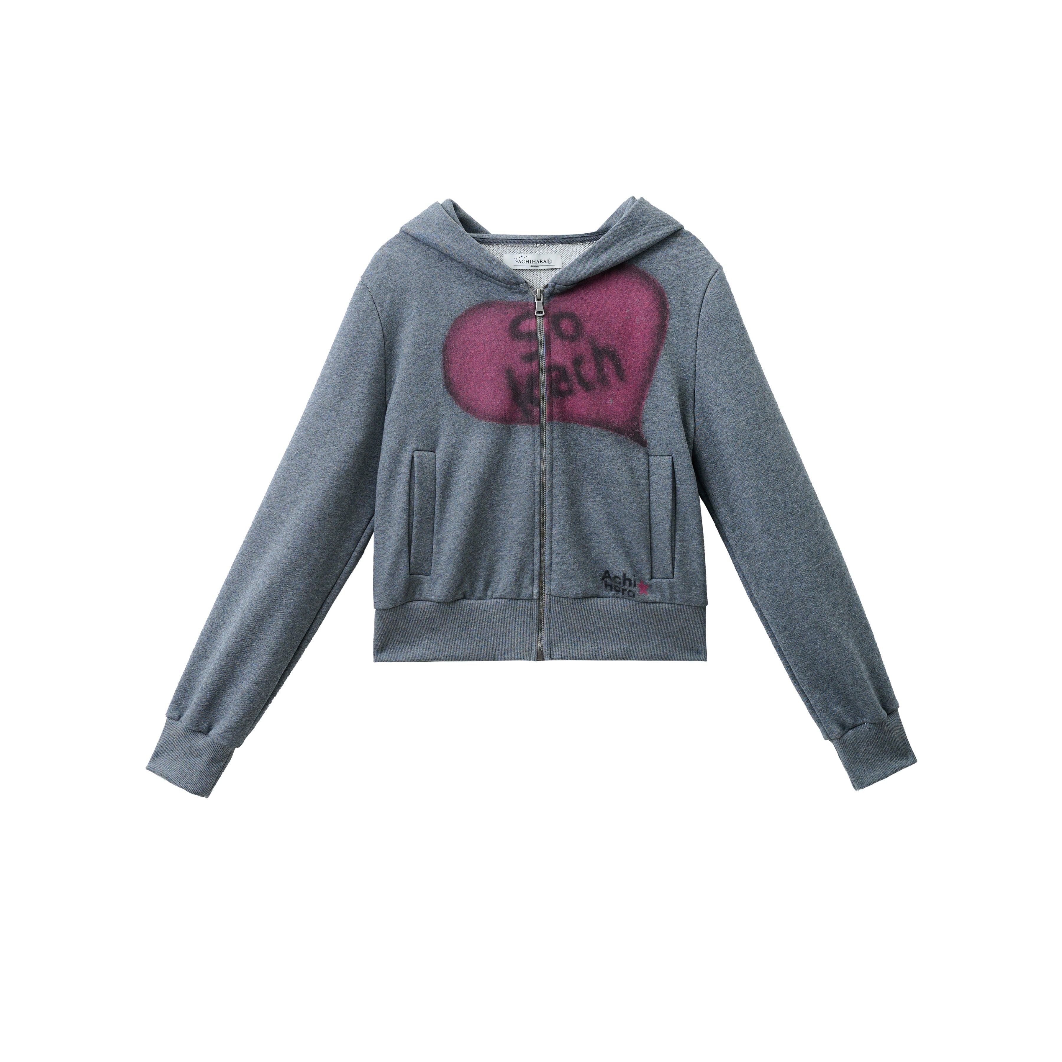 Achihara Weekend Bliss Cropped Hoodie