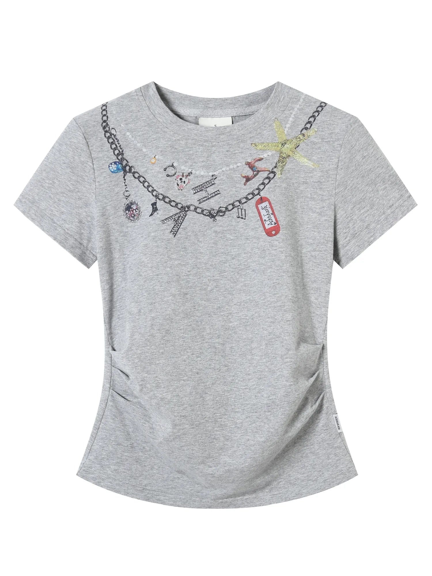 Alocasia Cotton Tee With Star Charm