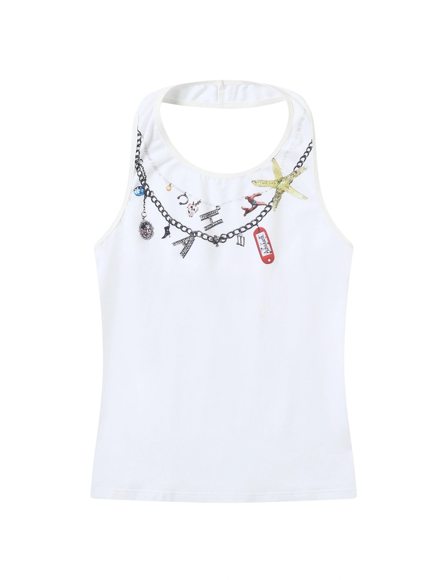 Alocasia Cotton Tee With Star Charm