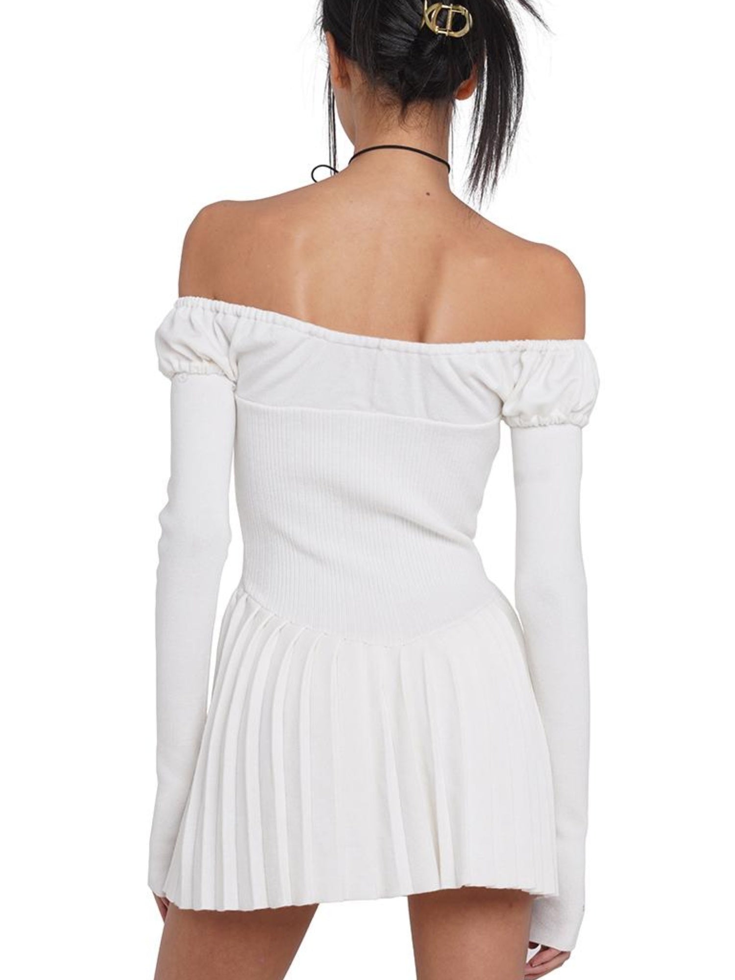 SweetChilling Sexy Spaghetti Strap Bodycon Mini Skater Dress