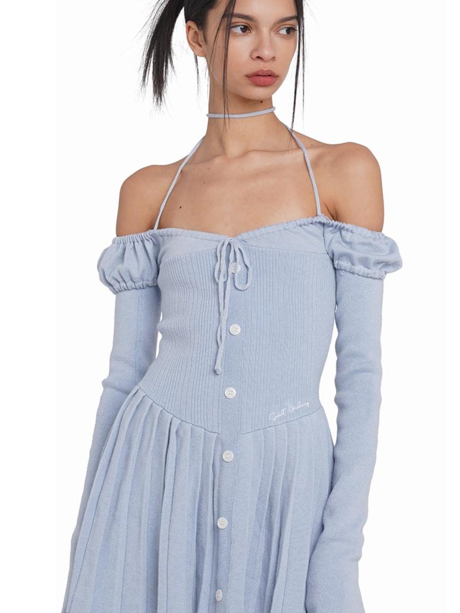 SweetChilling Sexy Spaghetti Strap Bodycon Mini Skater Dress