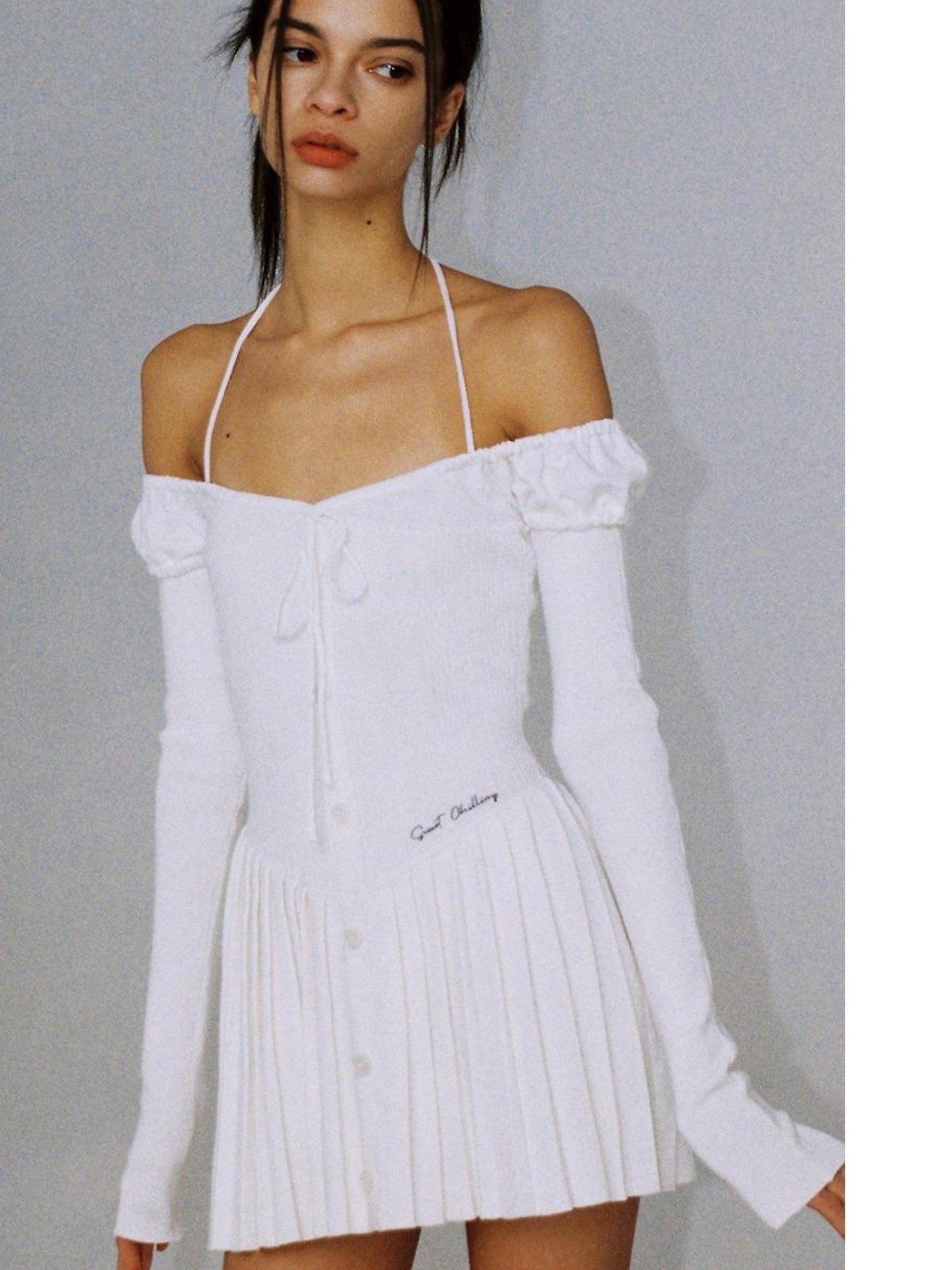 SweetChilling Sexy Spaghetti Strap Bodycon Mini Skater Dress