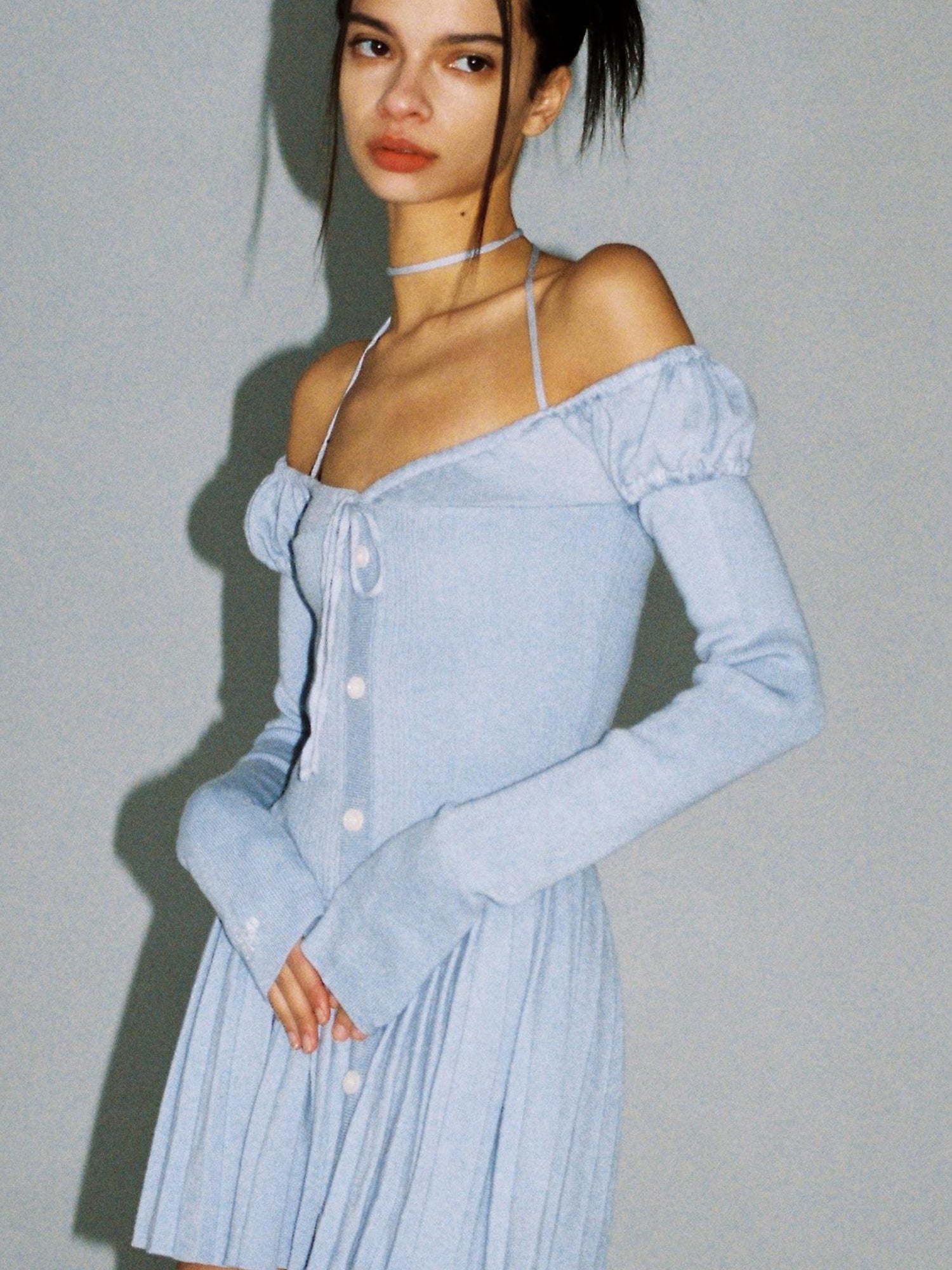 SweetChilling Sexy Spaghetti Strap Bodycon Mini Skater Dress