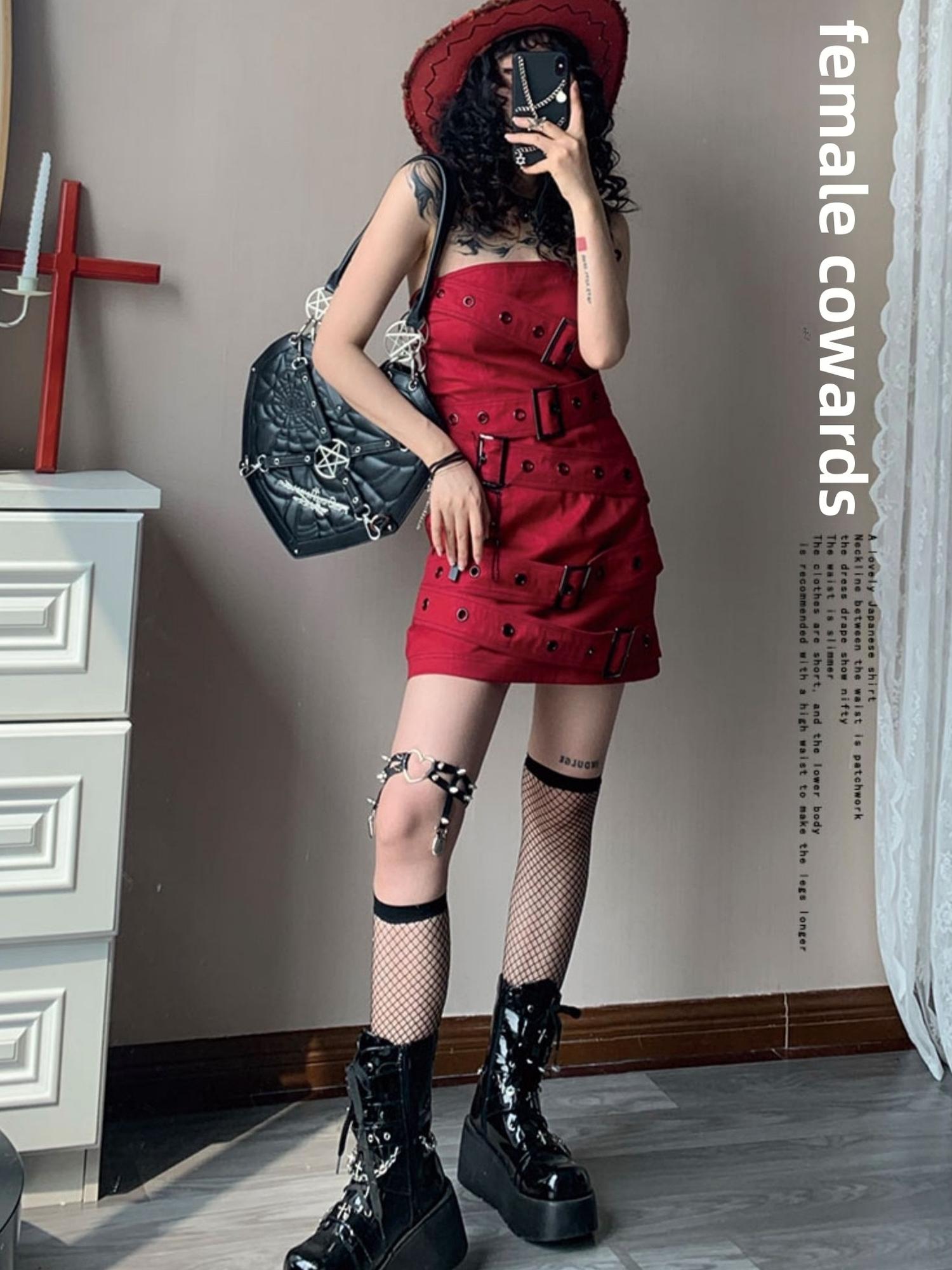 WSW WUSHENWU Short Tongue Flirty Skirt