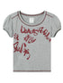 Dancing In Aurora Bubble Sleeve Tee