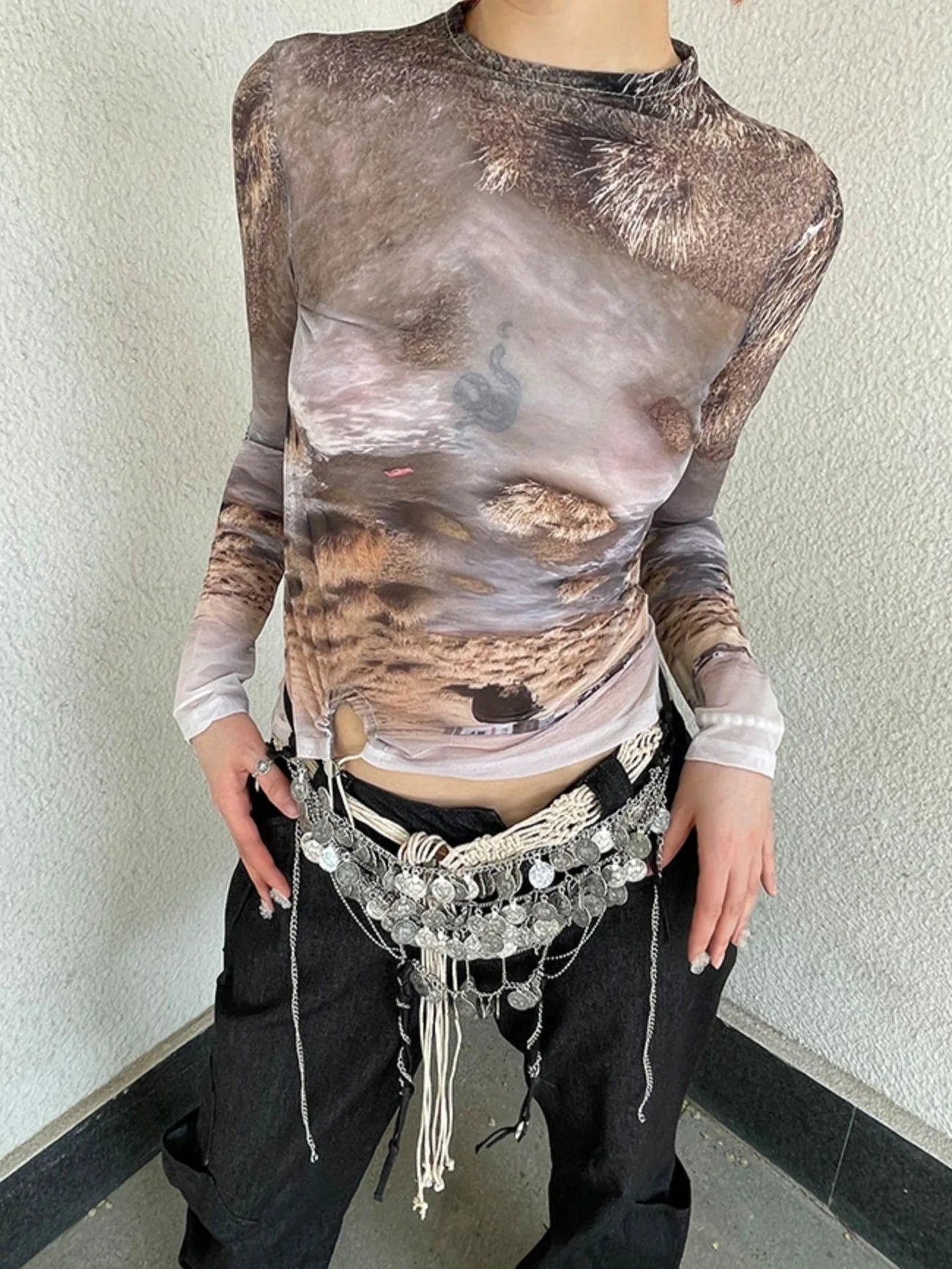 Slim Fit Long Sleeve T-Shirt Women Fashion Basic Tee