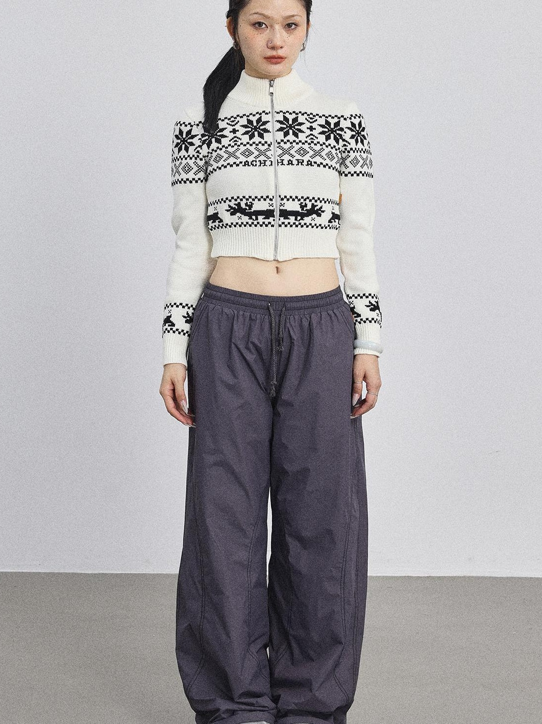 Achihara Spring Knit Cardigan Top For Women New Year Outfits