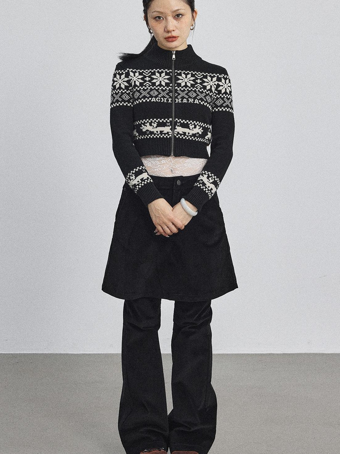 Spring Knit Cardigan Top For Women New Year Outfits
