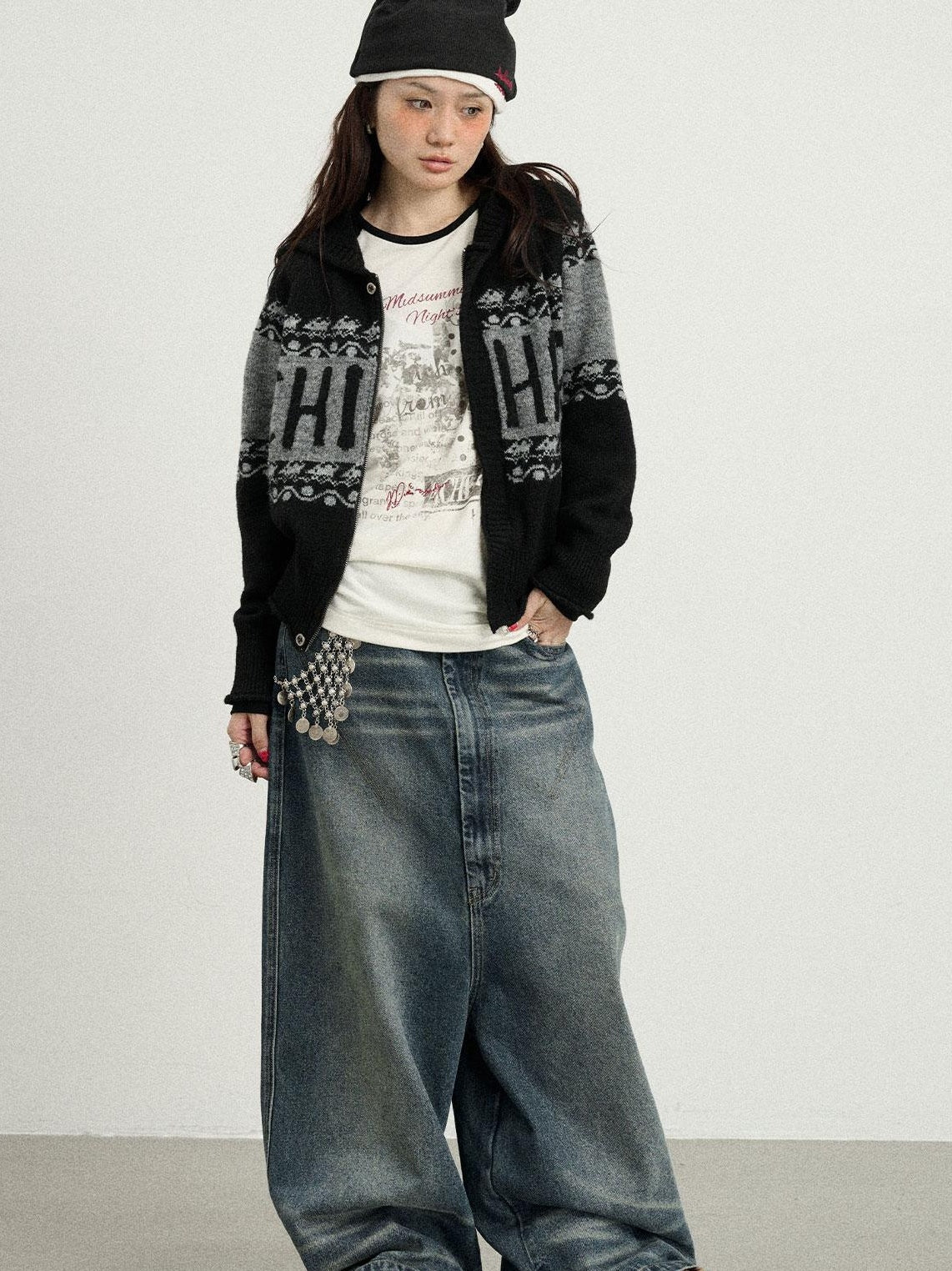 Achihara Spring Knit Cardigan Top For Women Outerwear
