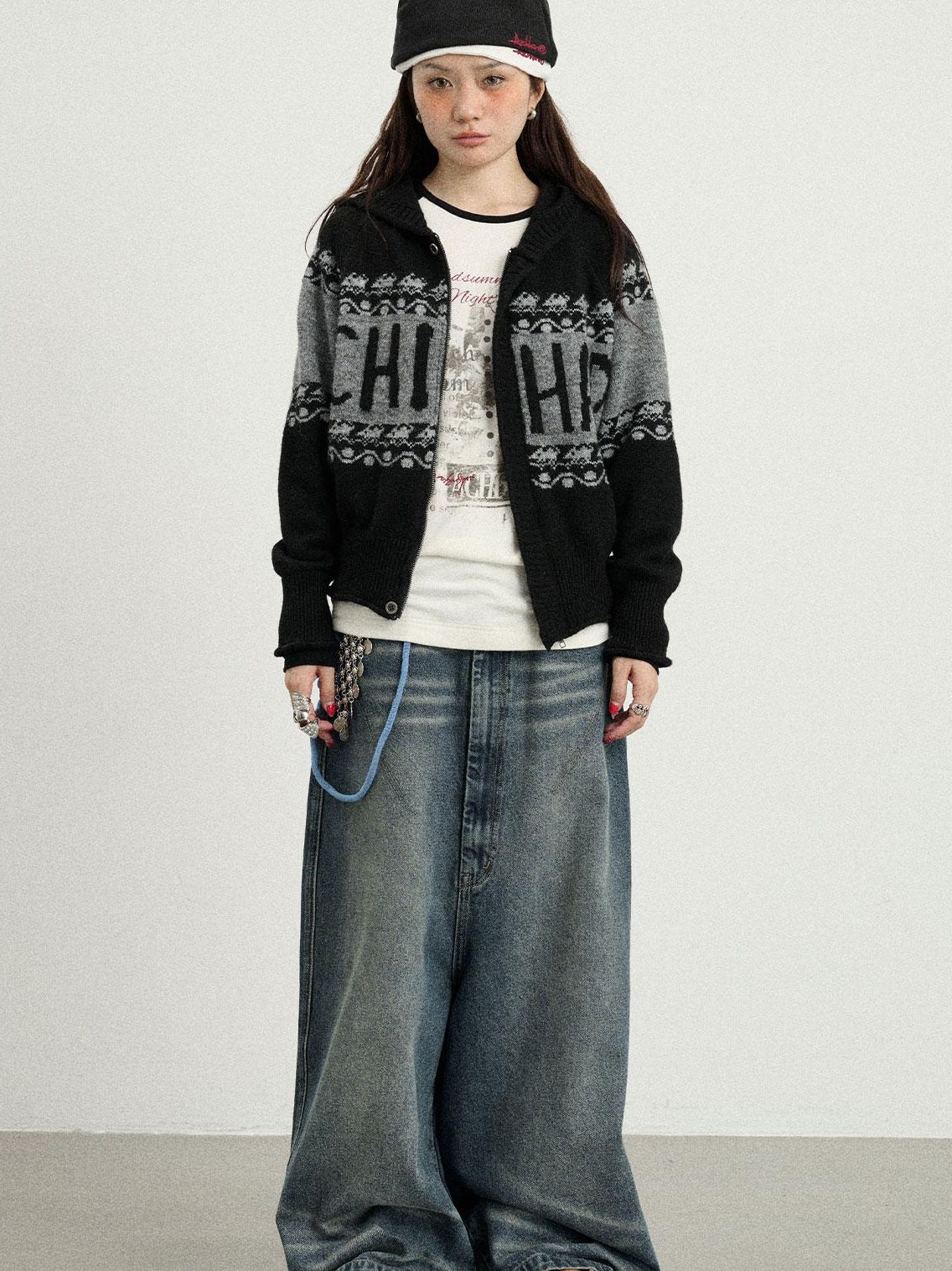 Achihara Spring Knit Cardigan Top For Women Outerwear