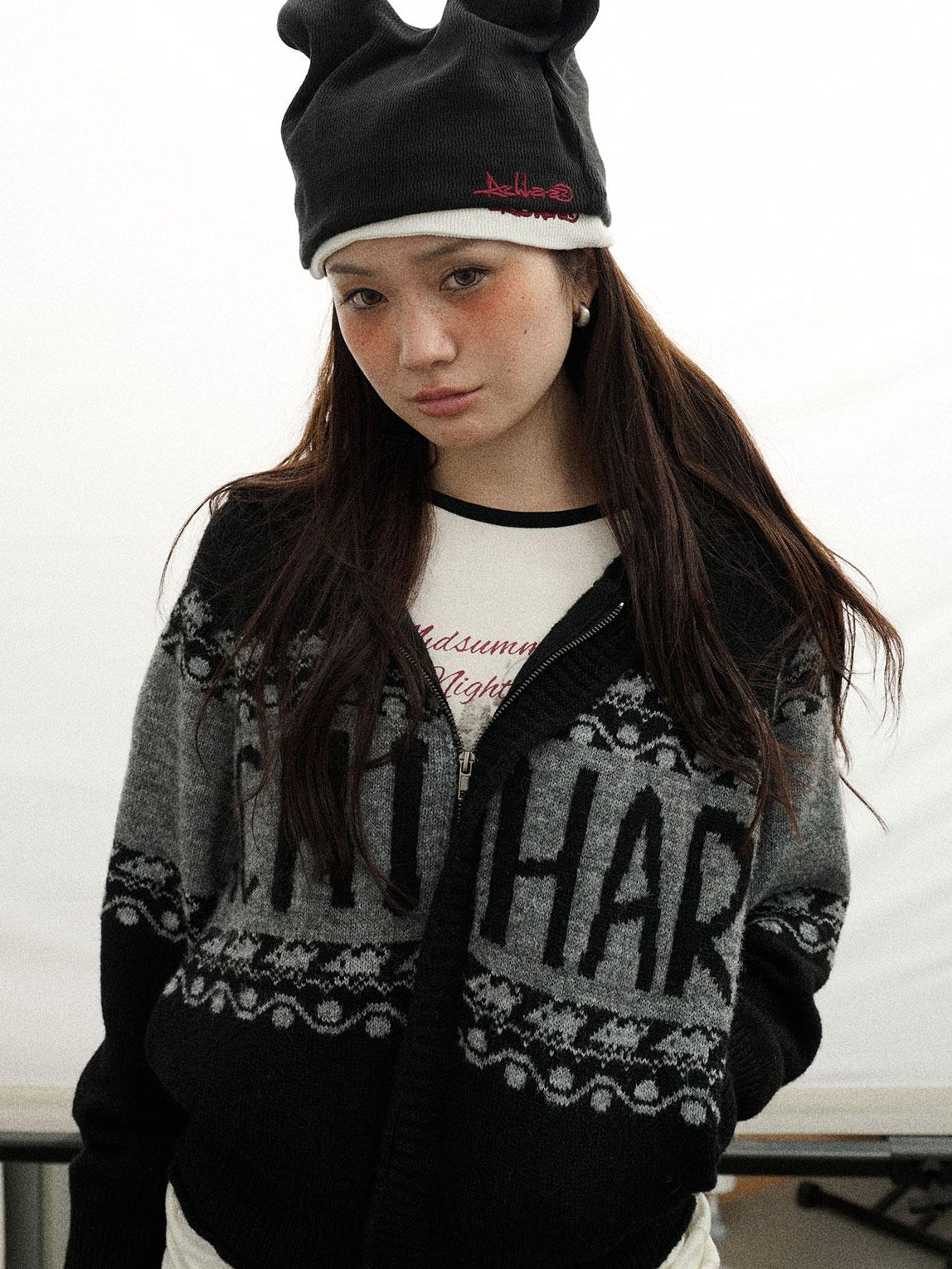 Achihara Spring Knit Cardigan Top For Women Outerwear