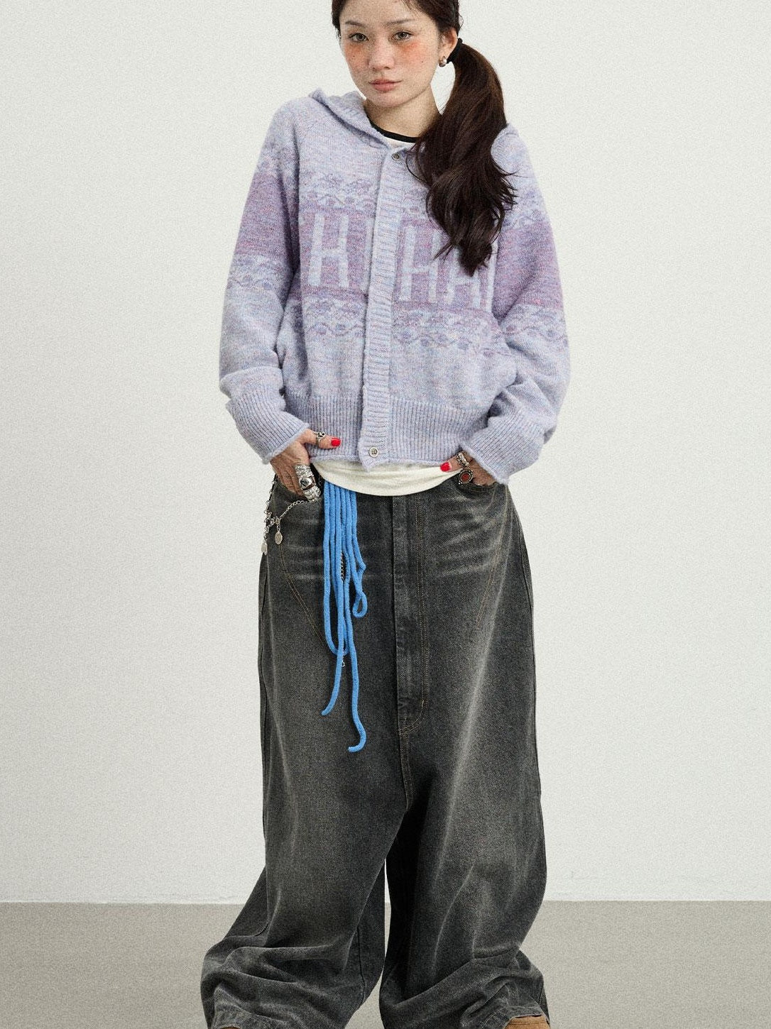 Achihara Spring Knit Cardigan Top For Women Outerwear