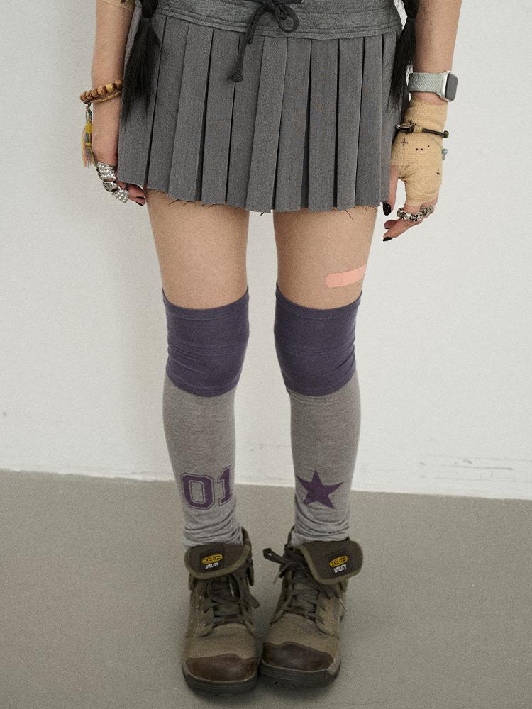 Achihara Star Oxygen Bottle Leg Socks Leg Warmers