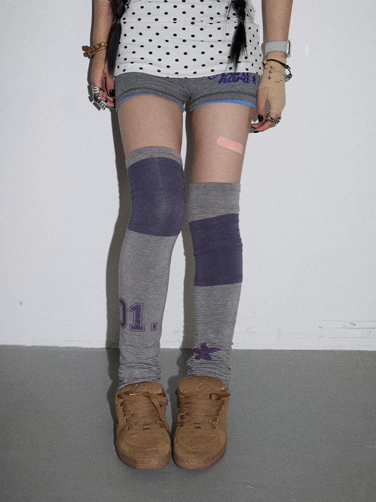 Achihara Star Oxygen Bottle Leg Socks Leg Warmers