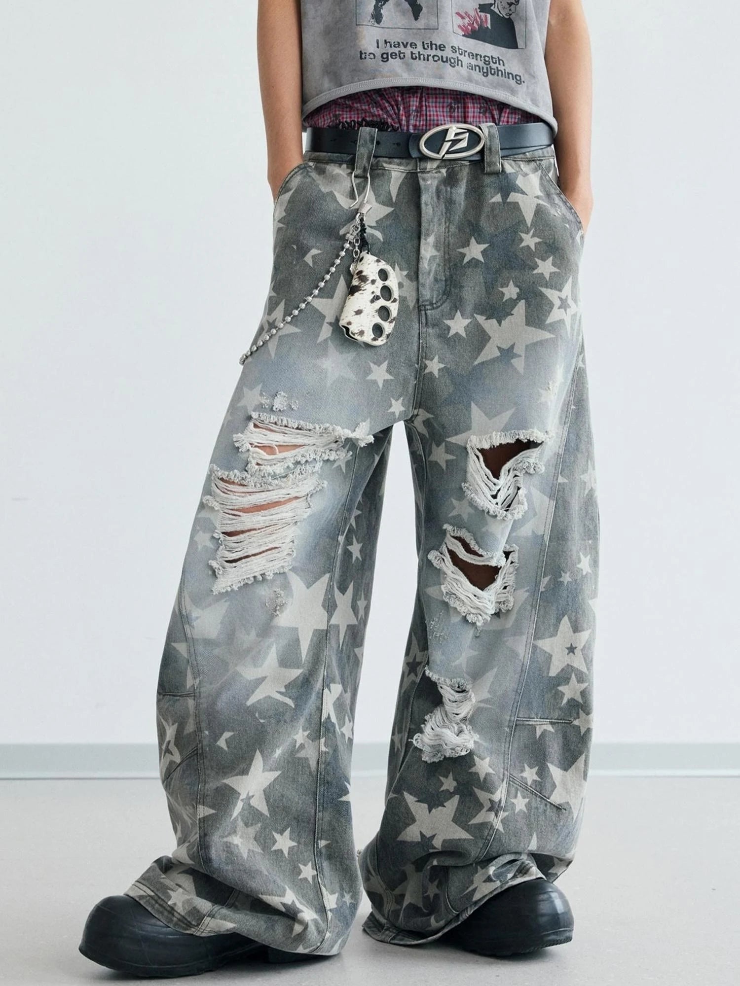 Star Ripped Scimitar Pants