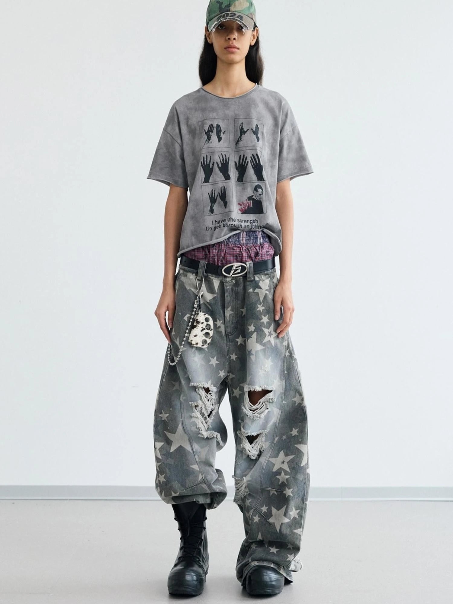 Star Ripped Scimitar Pants