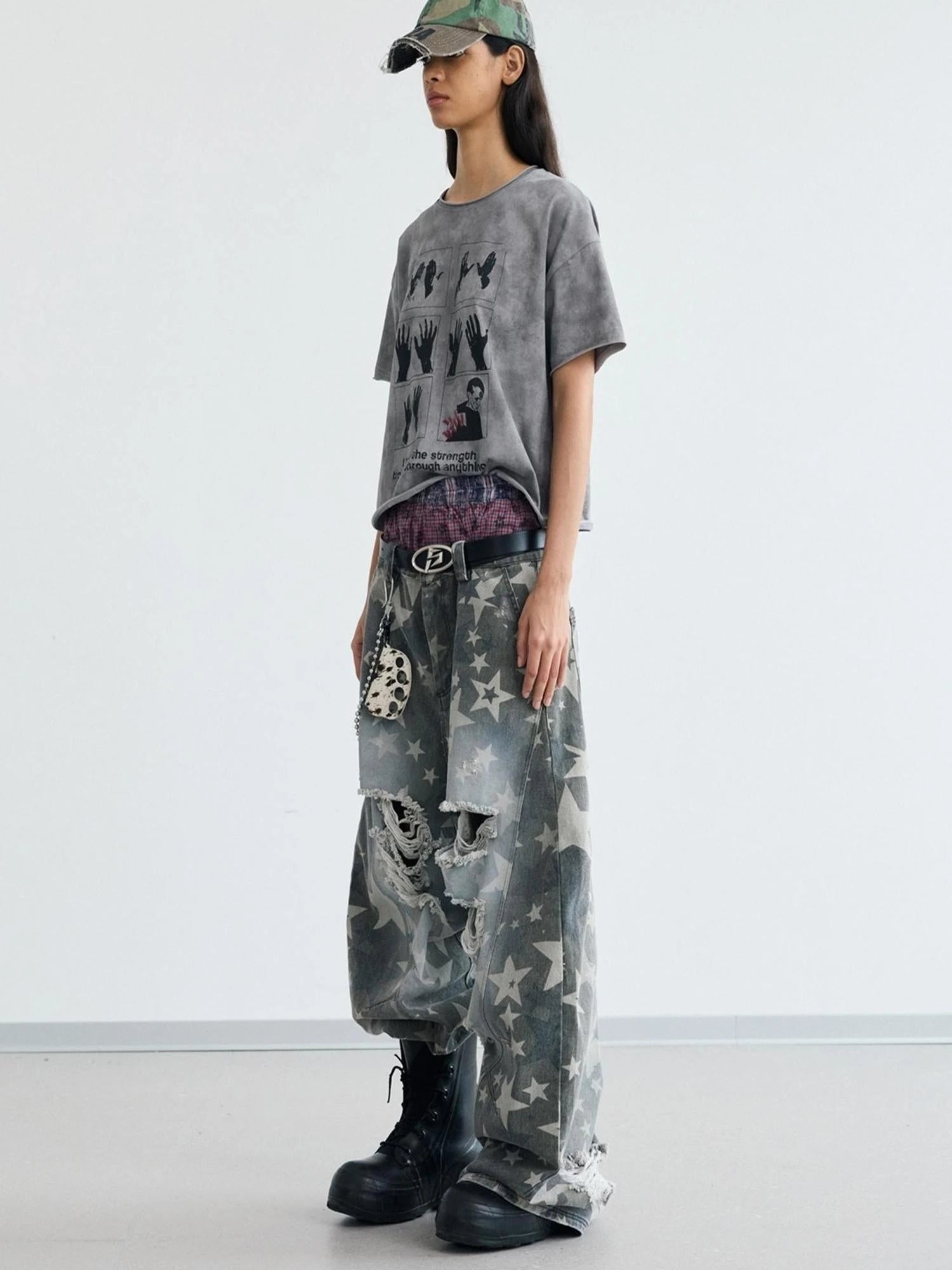 Star Ripped Scimitar Pants