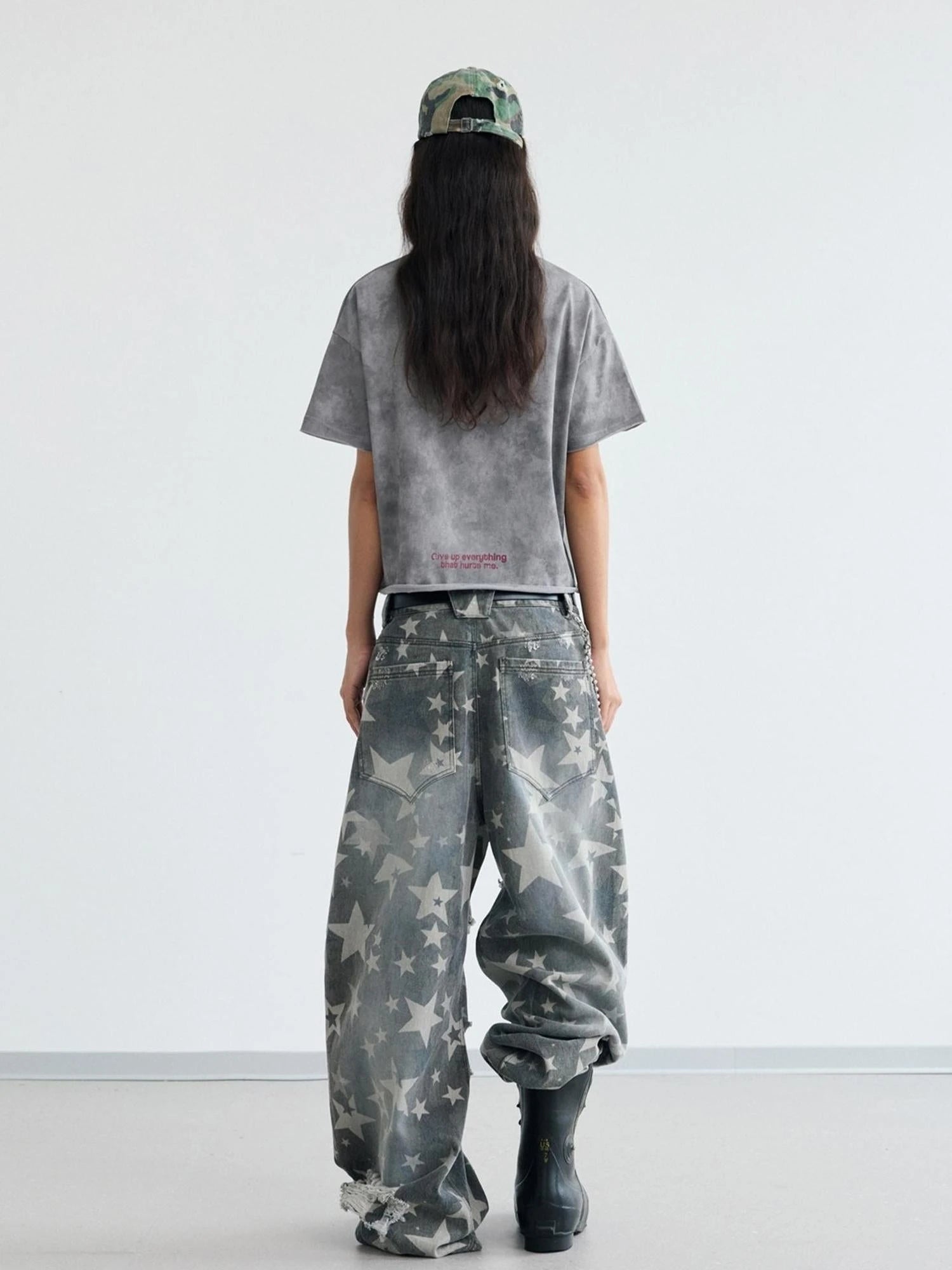 Star Ripped Scimitar Pants