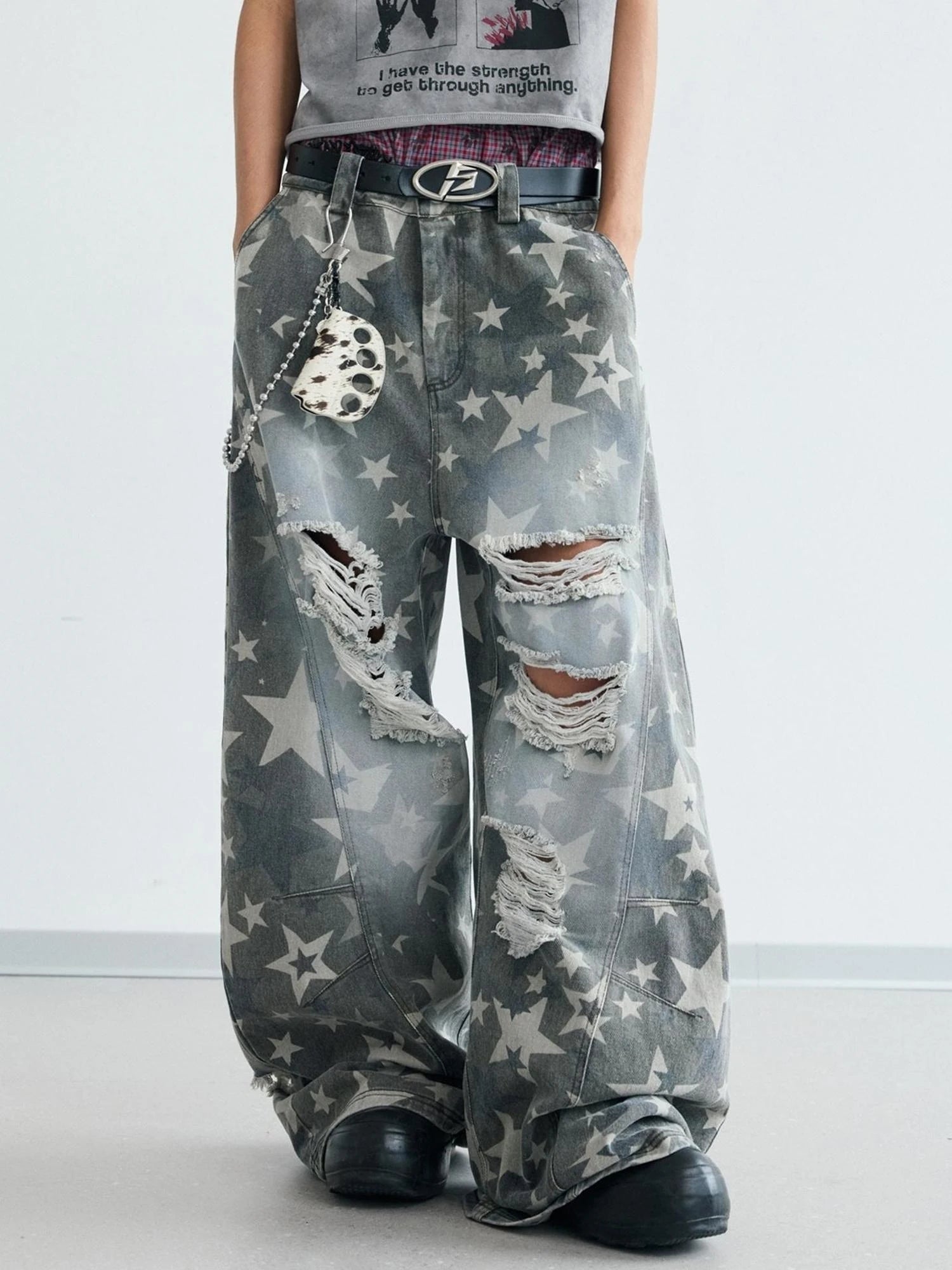 Star Ripped Scimitar Pants