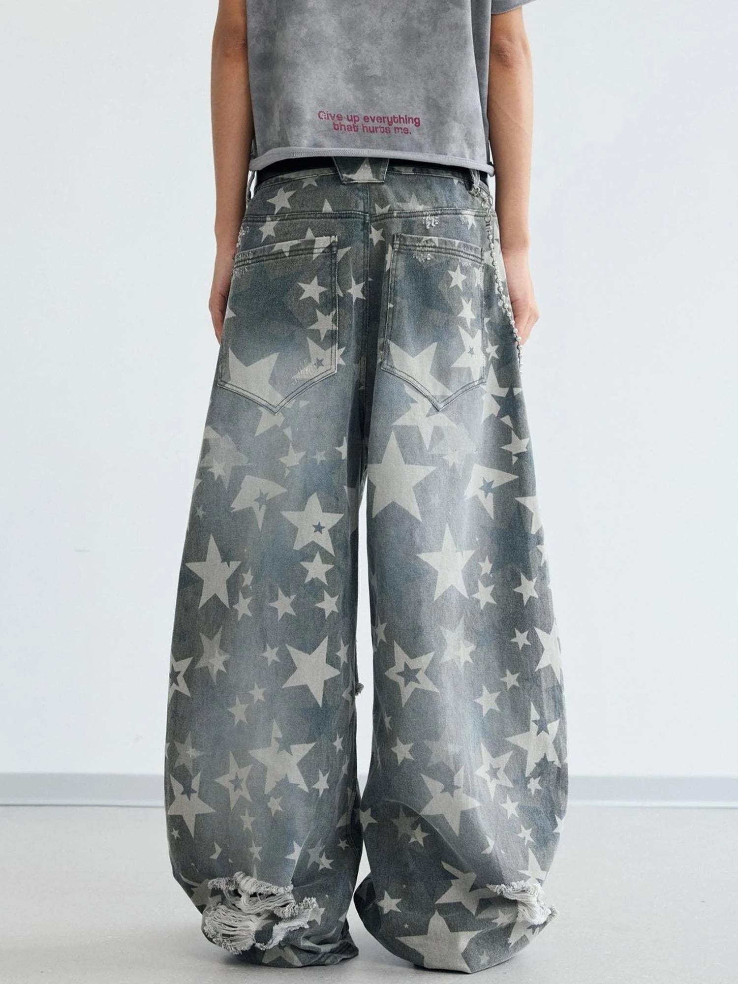 Star Ripped Scimitar Pants